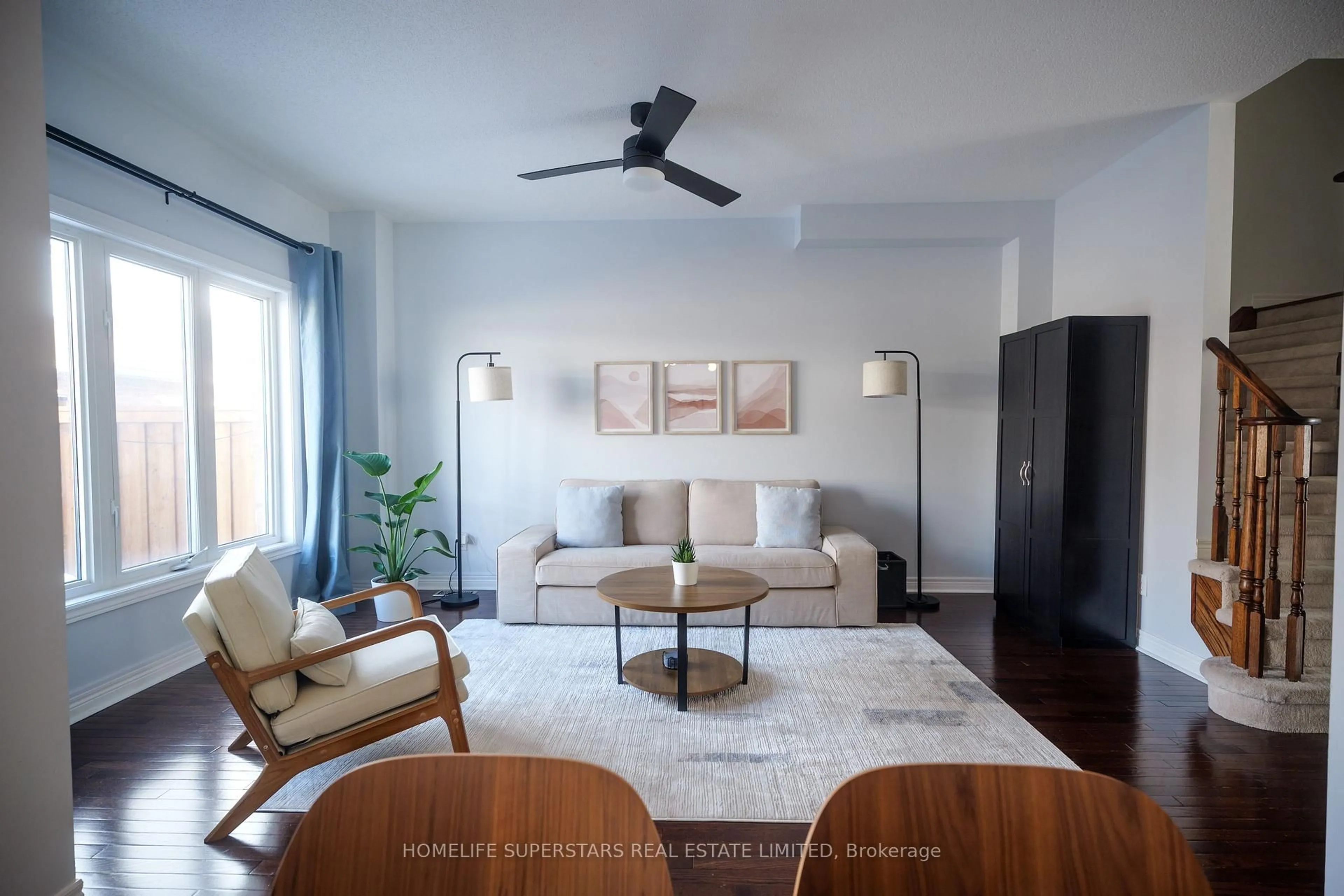 Living room with furniture, unknown for 2555 Canadian St, Pickering Ontario L1X 0C7