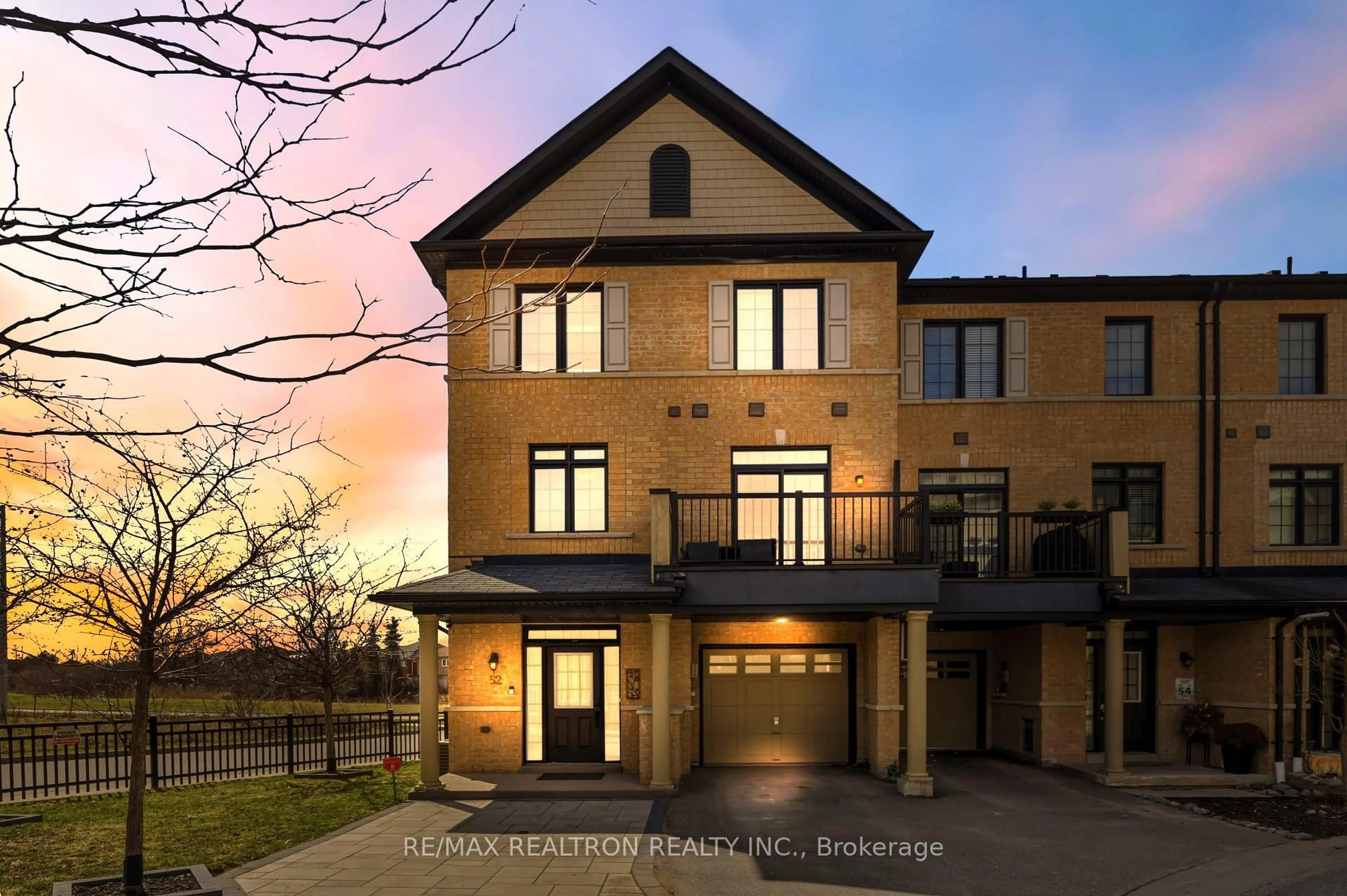 Home with brick exterior material, unknown for 52 Quarrie Lane, Ajax Ontario L1T 0N1