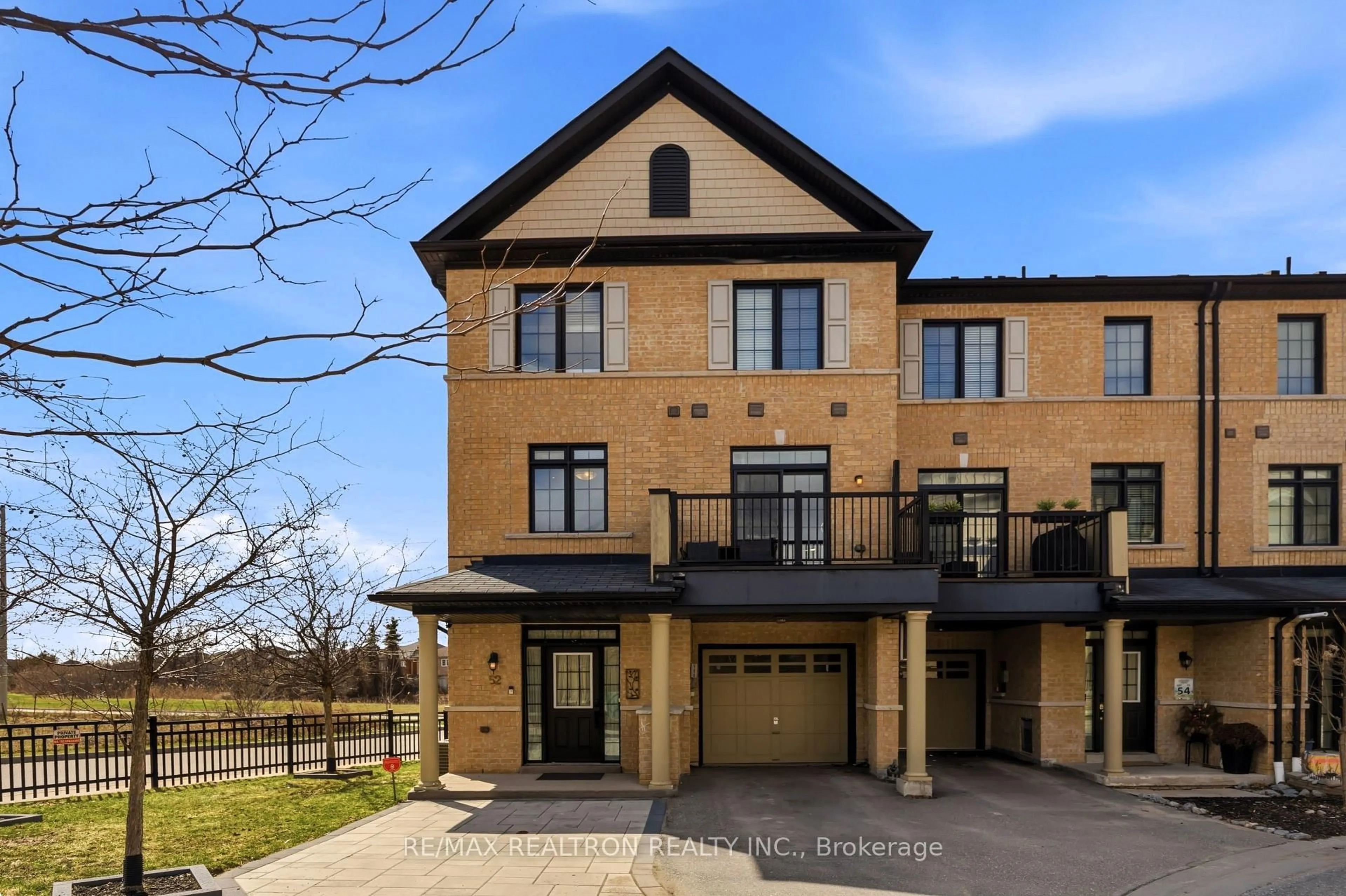 Home with brick exterior material, street for 52 Quarrie Lane, Ajax Ontario L1T 0N1
