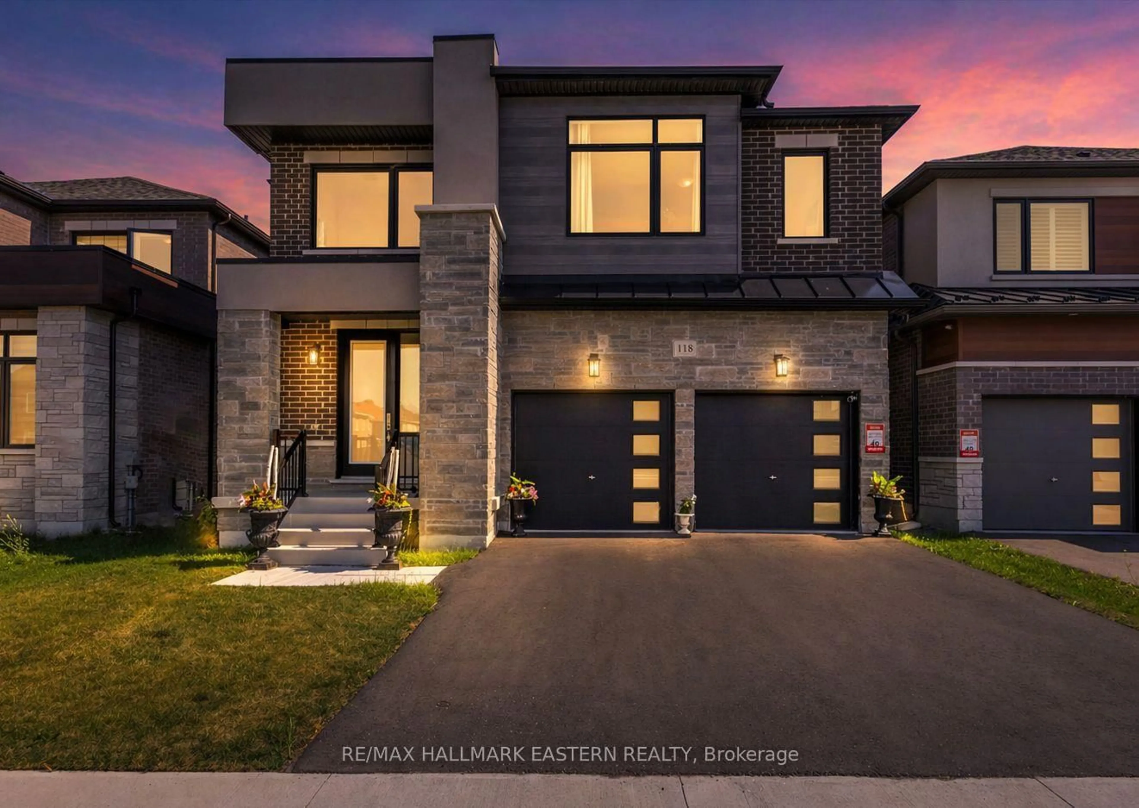 Home with brick exterior material, street for 118 Whitehand Dr, Clarington Ontario L1B 0W1