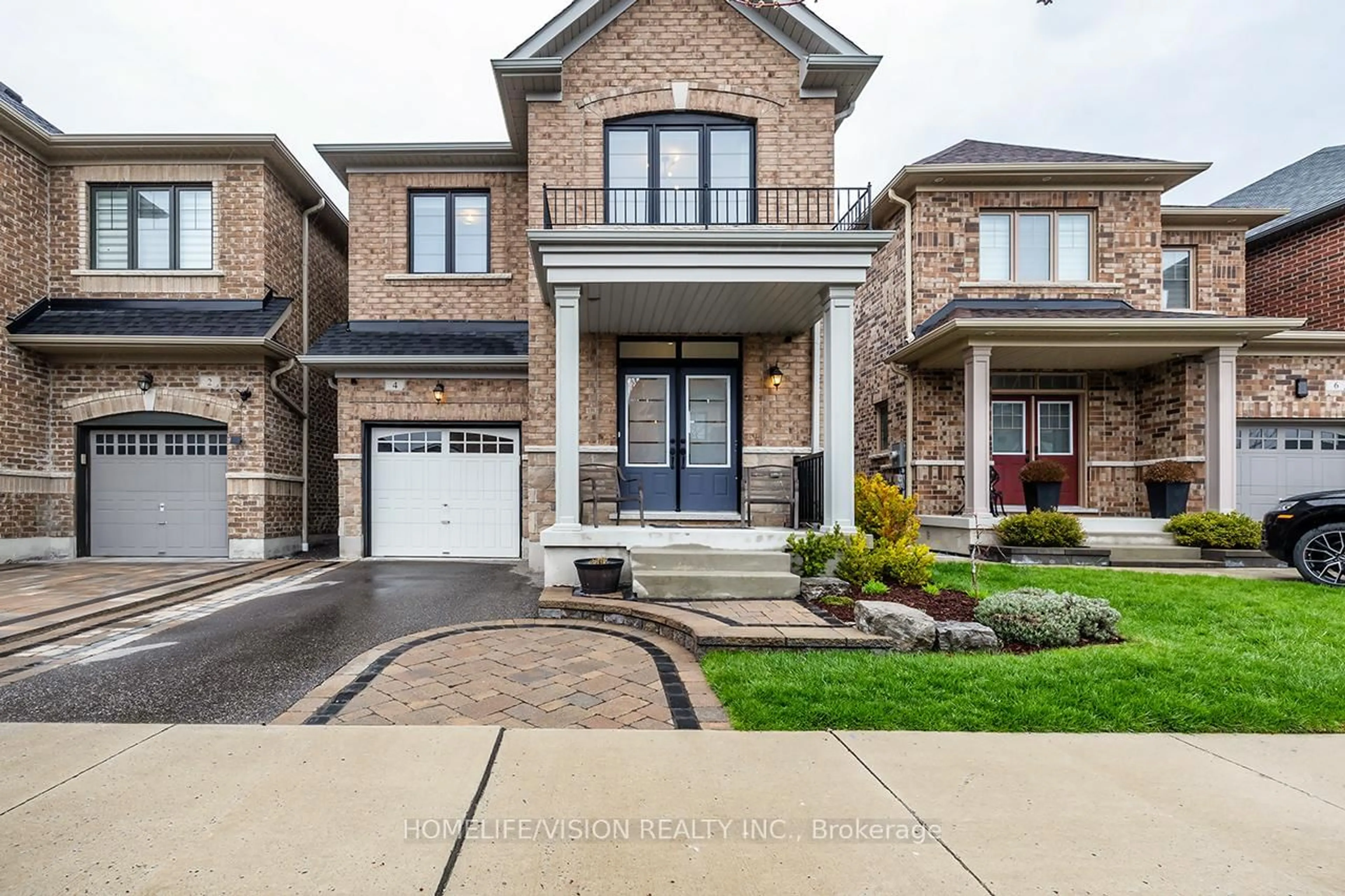 Home with brick exterior material, street for 4 Dumaine St, Whitby Ontario L1P 0G8
