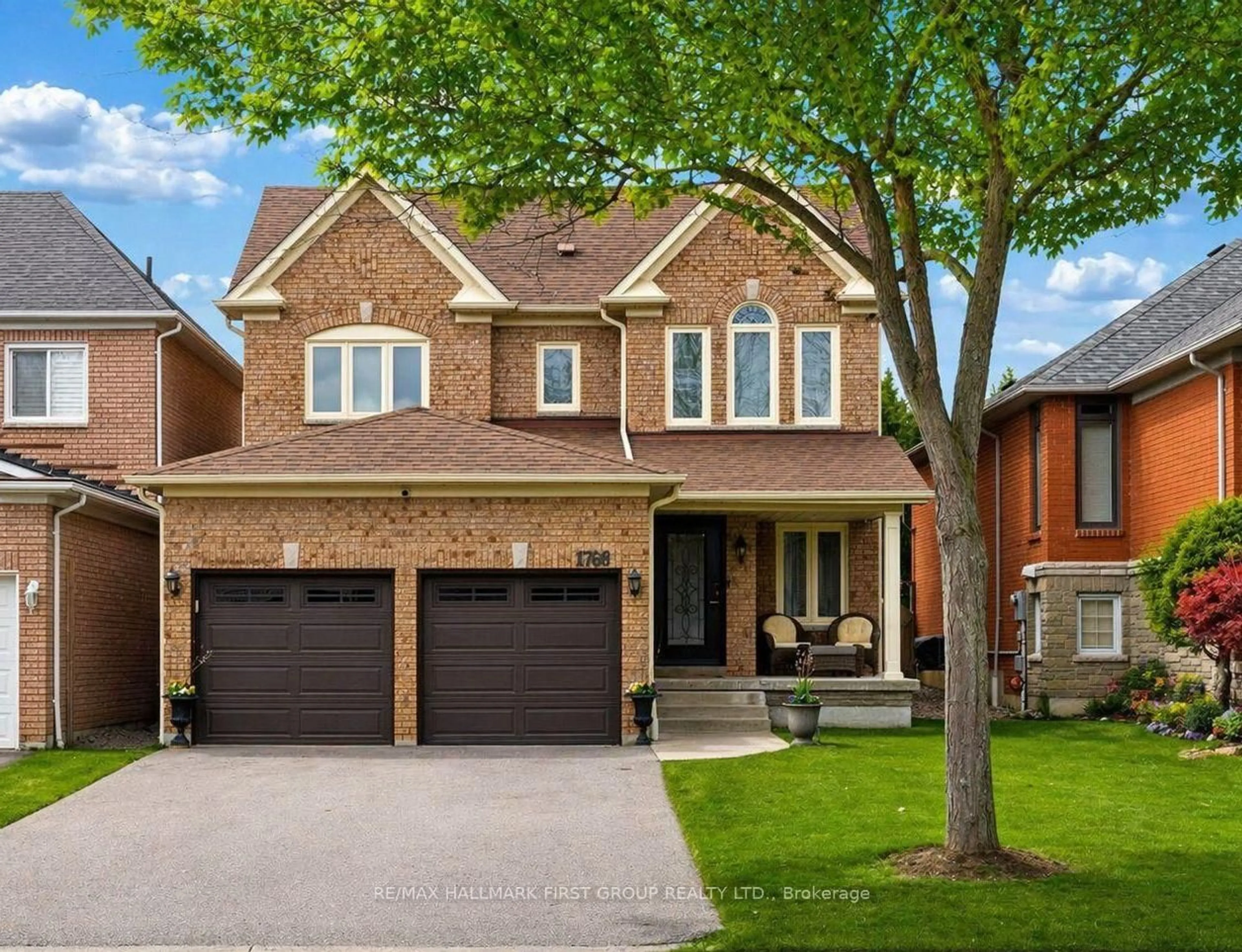 Home with brick exterior material, street for 1768 White Cedar Dr, Pickering Ontario L1V 6Z1