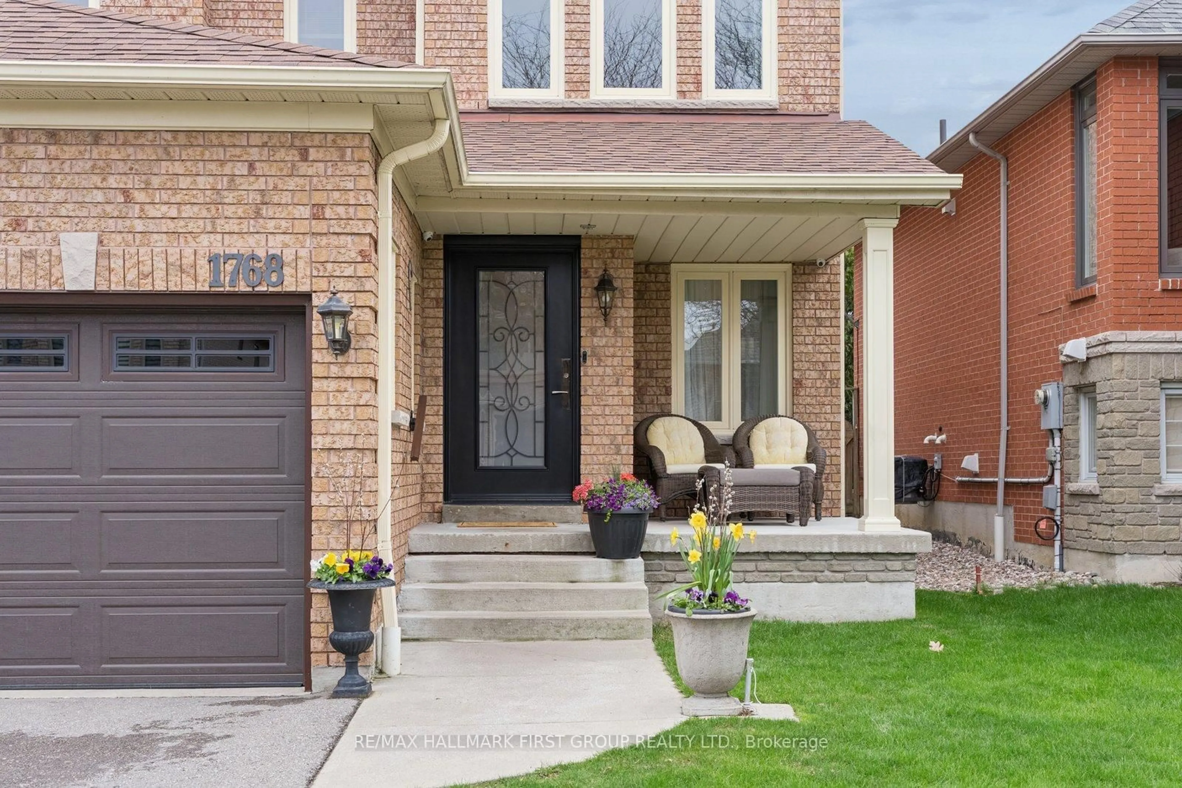 Home with brick exterior material, street for 1768 White Cedar Dr, Pickering Ontario L1V 6Z1