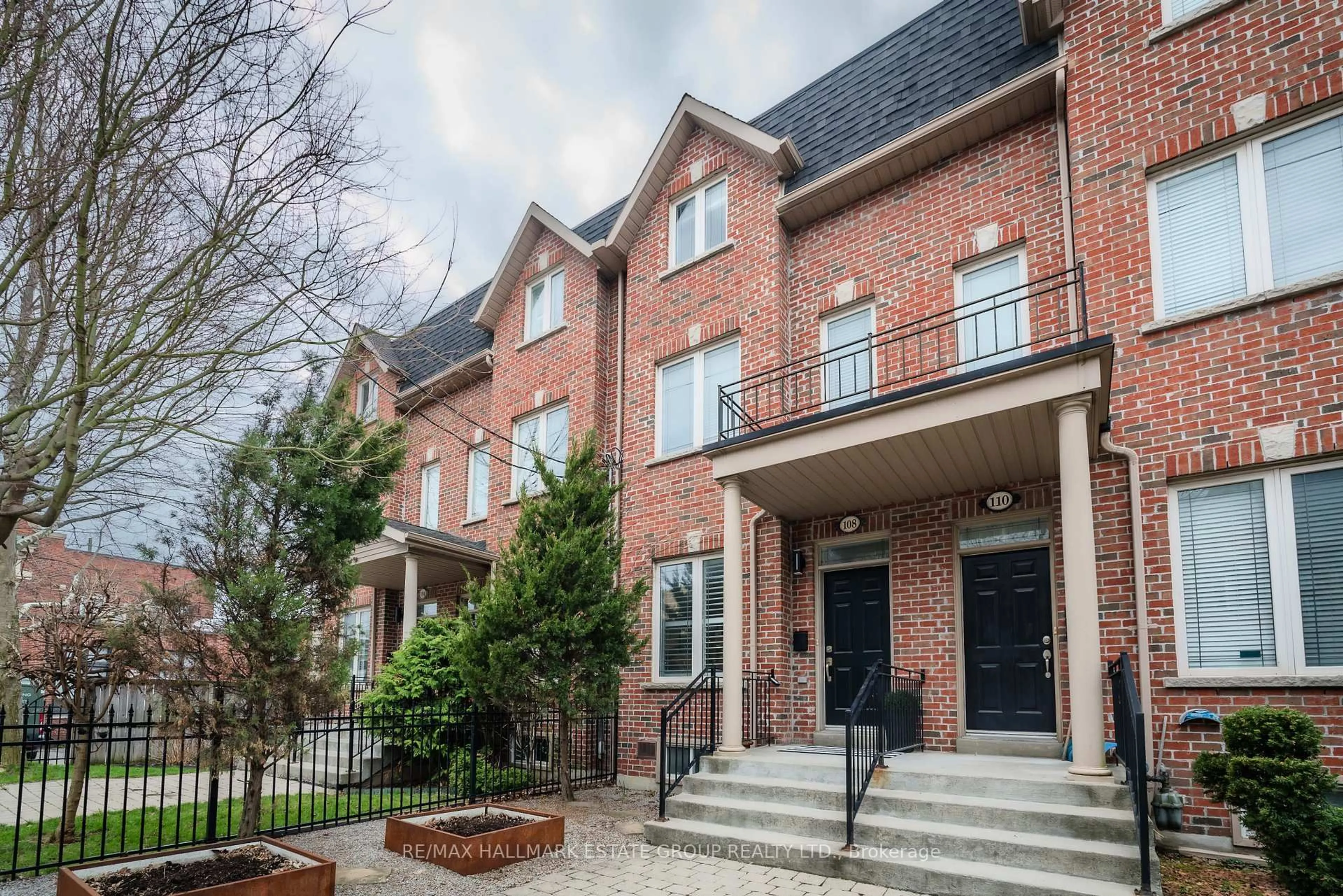 Home with brick exterior material, street for 108 Pape Ave, Toronto Ontario M4M 2V8