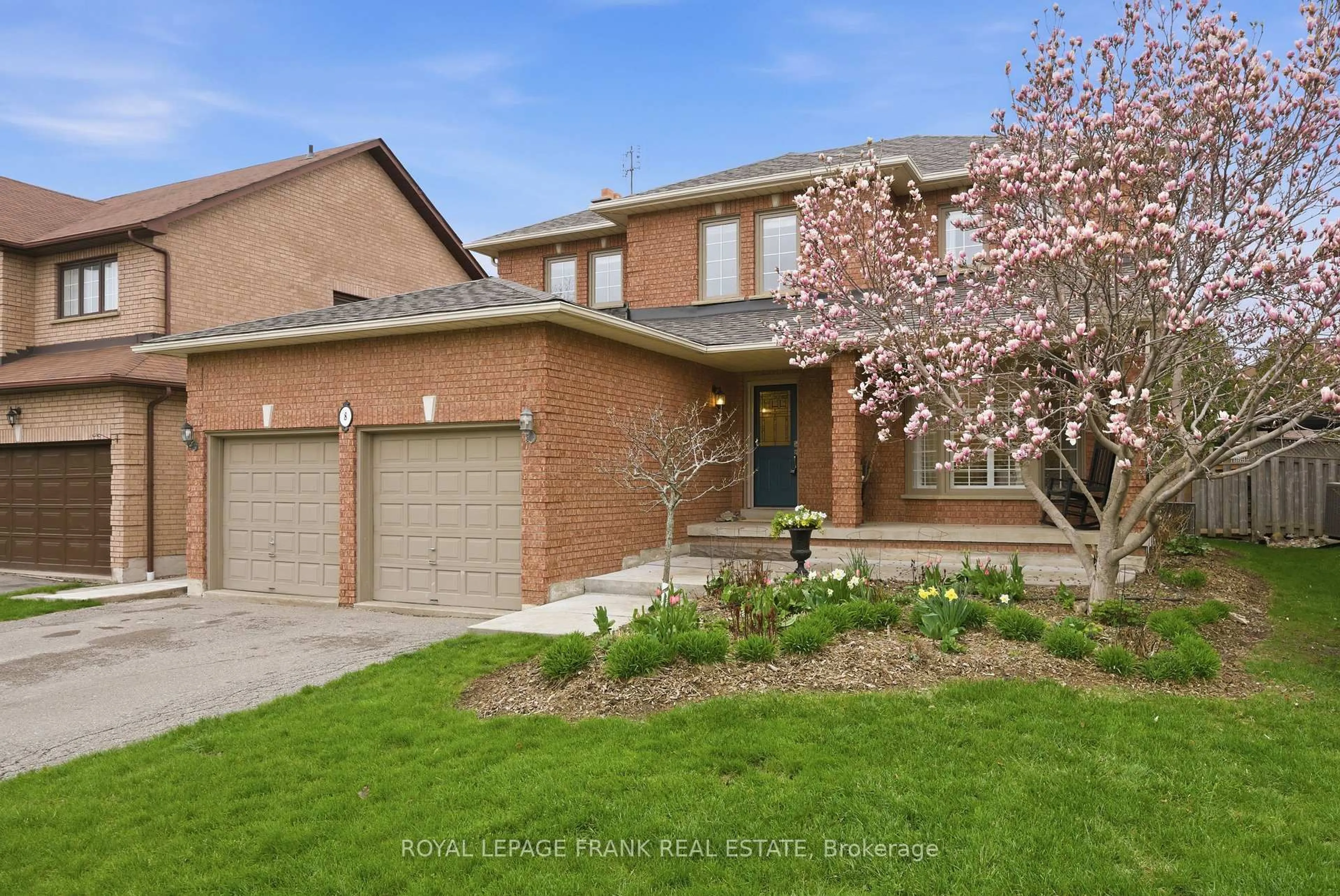 Home with brick exterior material, street for 8 Corner Stone Cres, Whitby Ontario L1R 1Z3