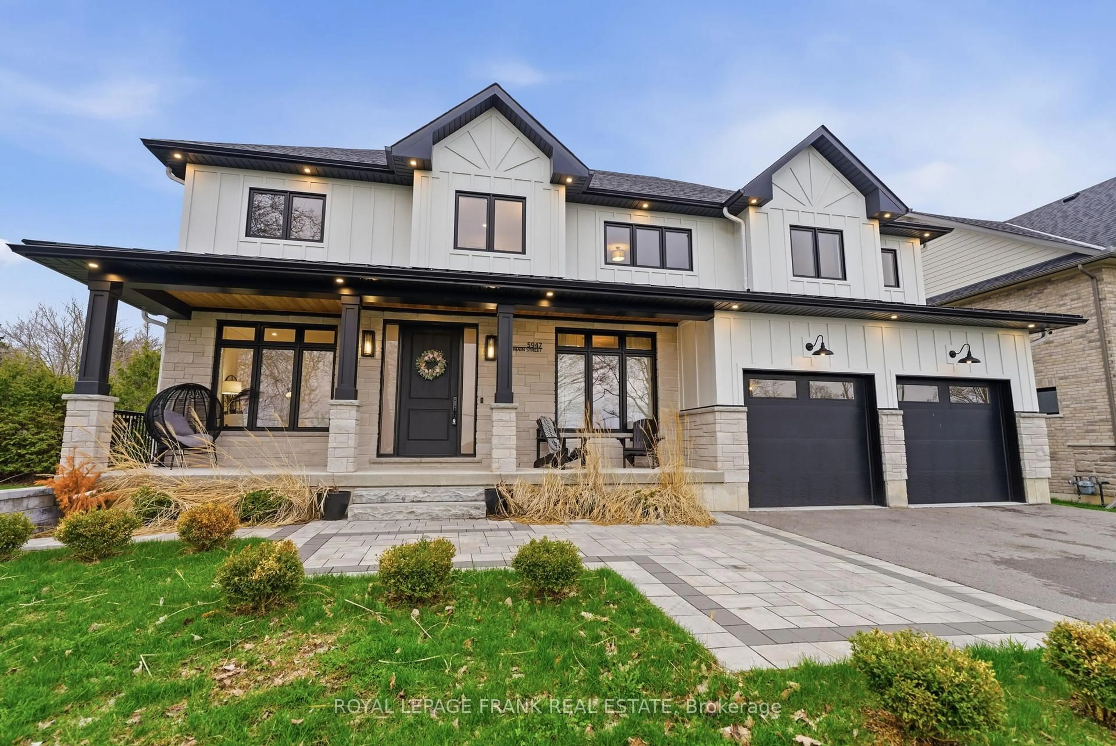 Home with brick exterior material, street for 5947 Main St, Clarington Ontario L0B 1M0