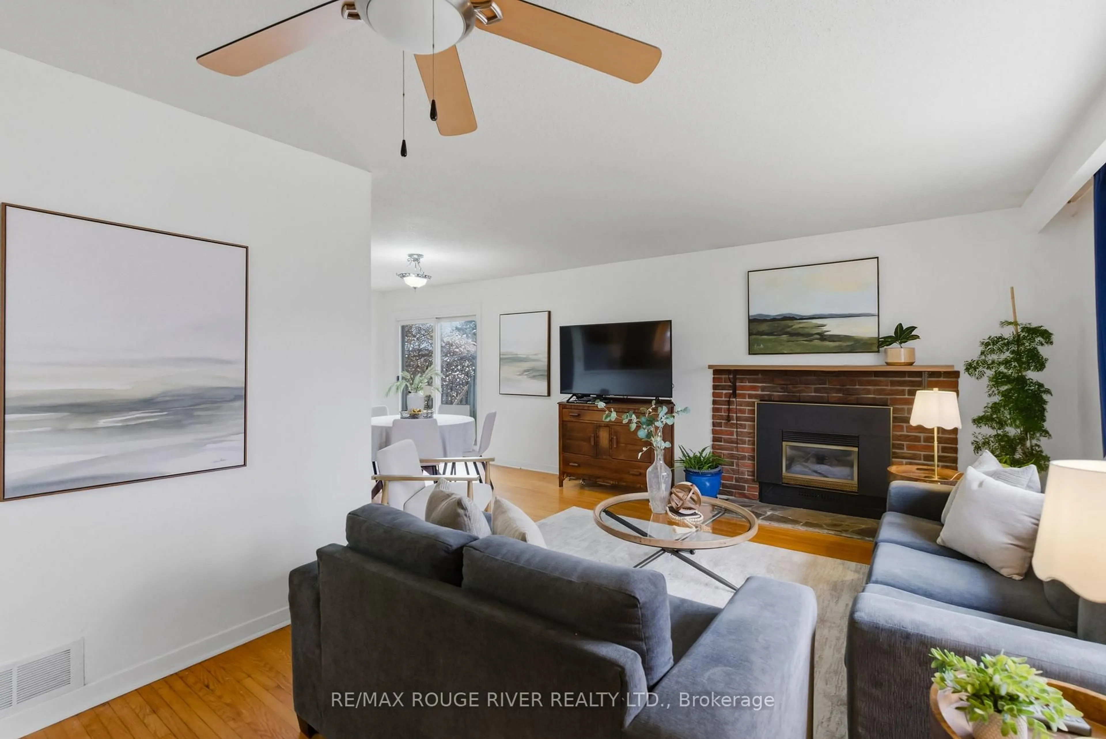 Living room with furniture, unknown for 102 Bryant Rd, Ajax Ontario L1S 2Y8