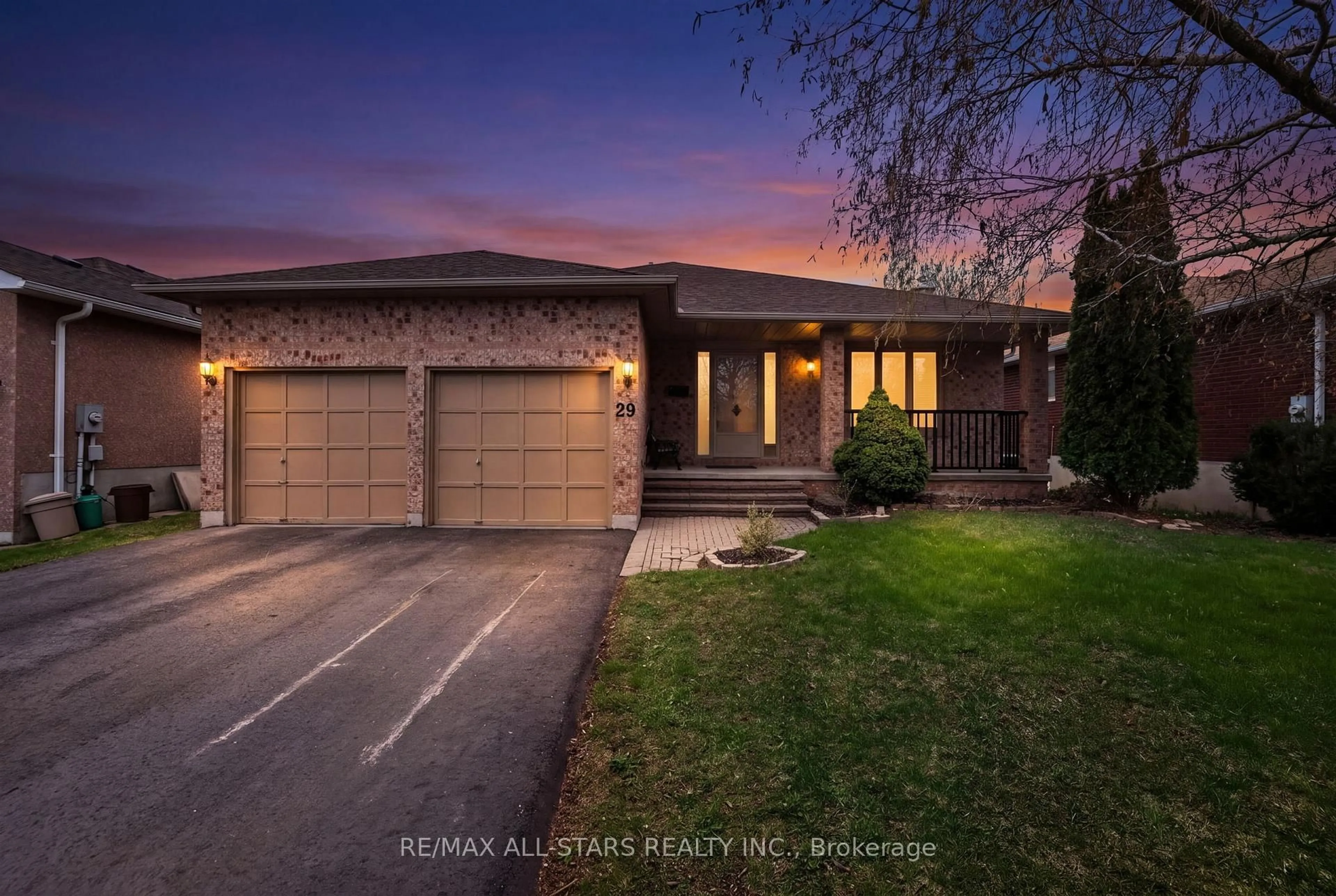 Home with brick exterior material, street for 29 Lakeview Dr, Scugog Ontario L9L 1G9
