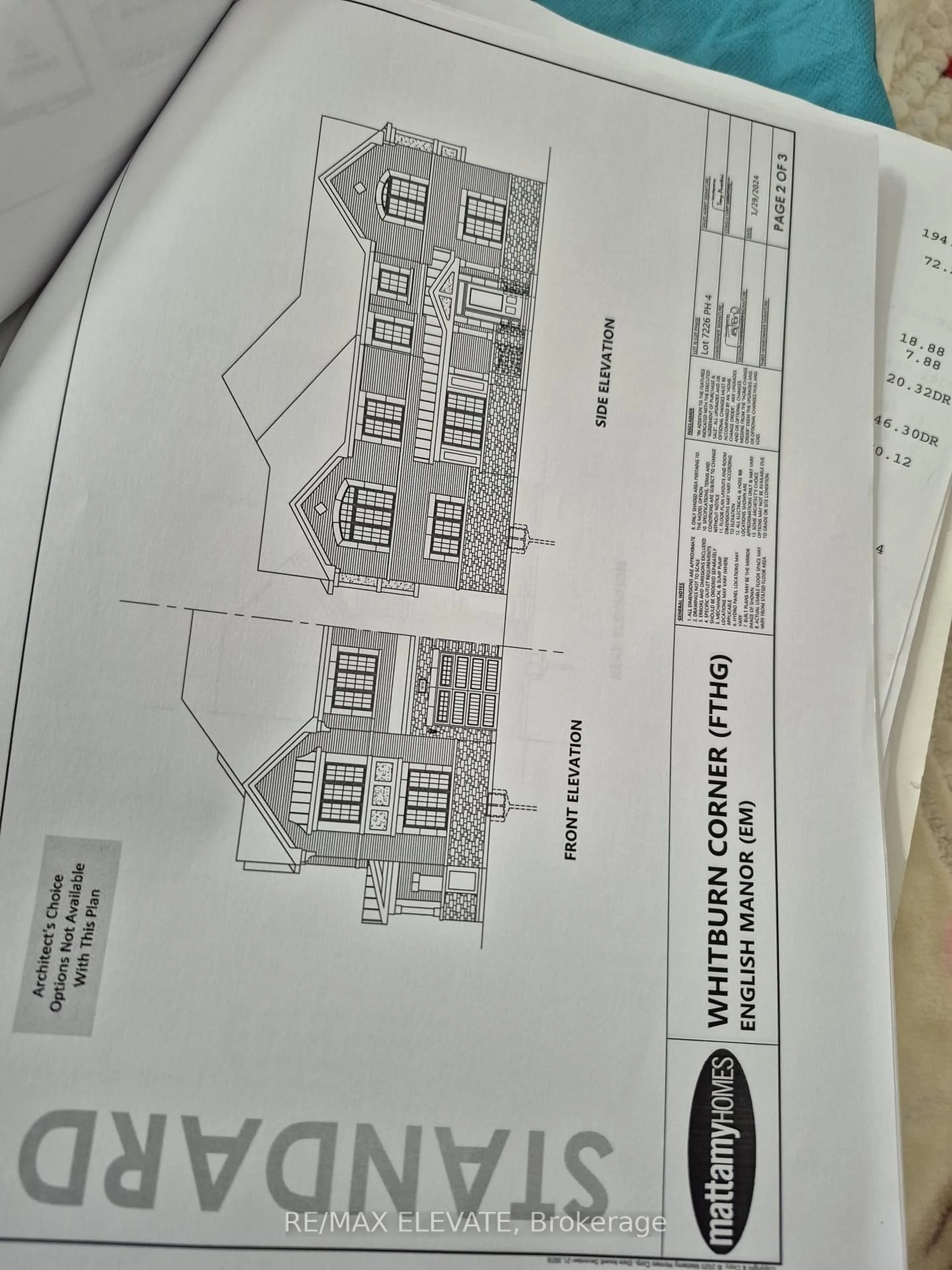 Floor plan for 3226 Brigadier Ave, Pickering Ontario L1X 0N4