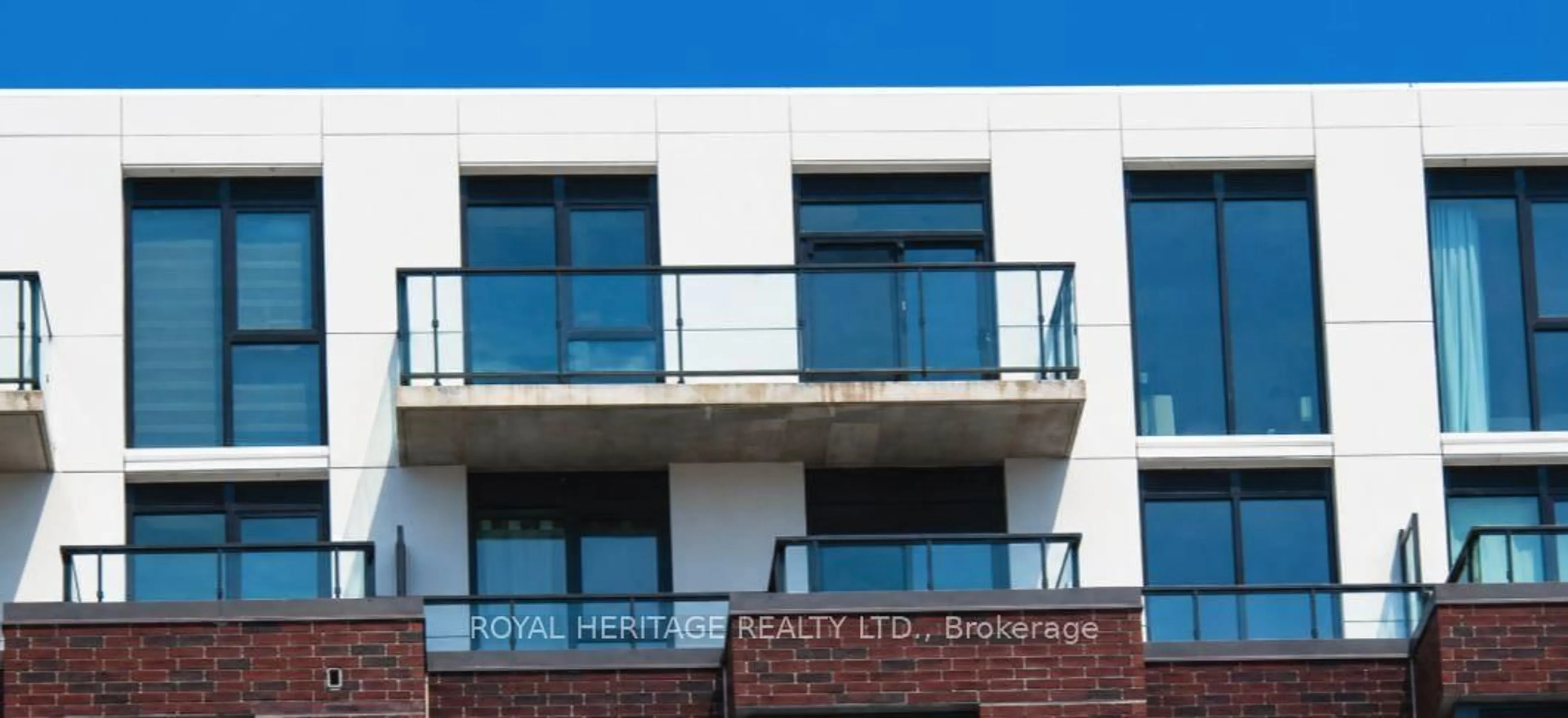 Balcony in the apartment, building for 201 Brock St #602, Whitby Ontario L1N 0P8