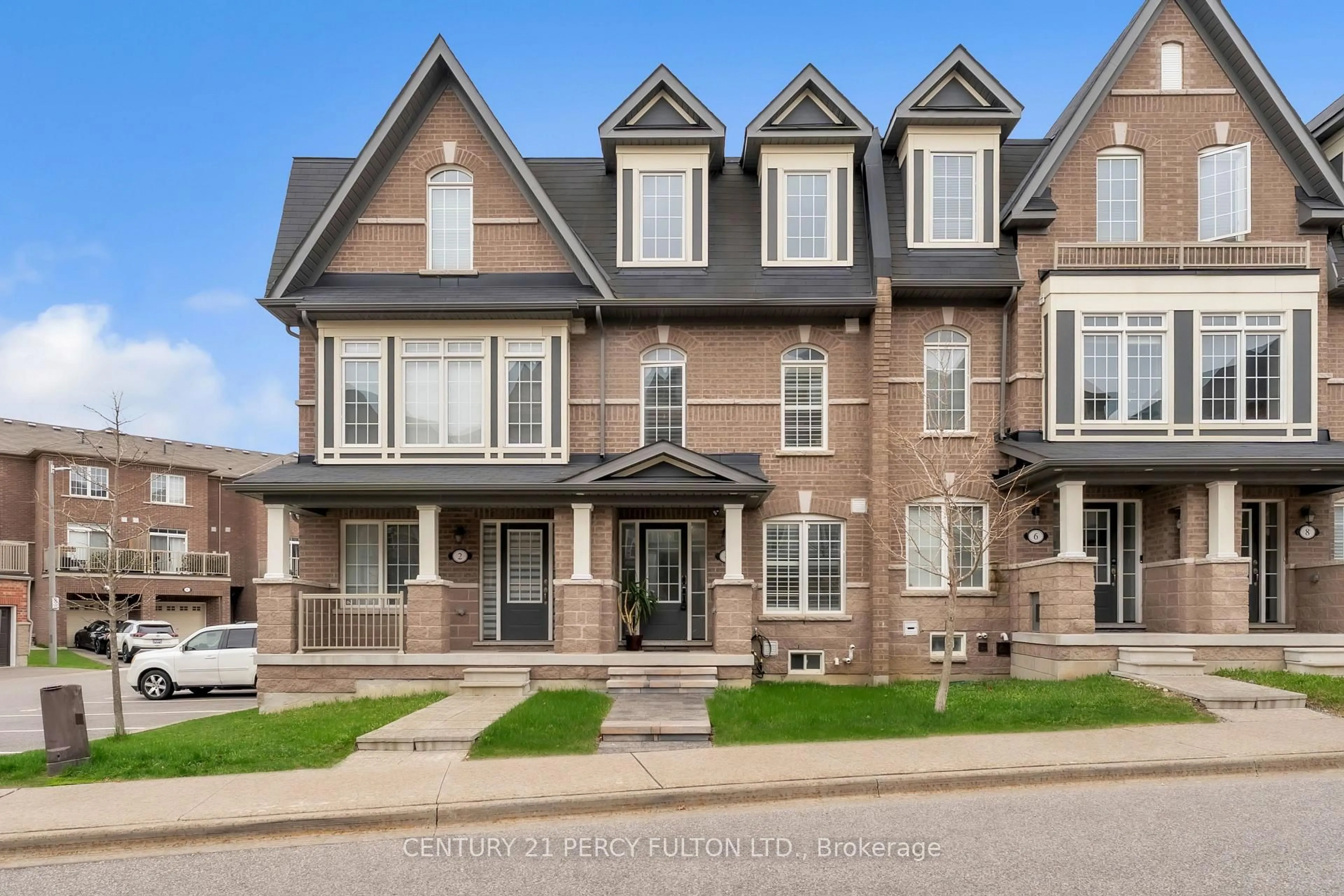 Home with brick exterior material, street for 4 Graywardine Lane, Ajax Ontario L1Z 0R9