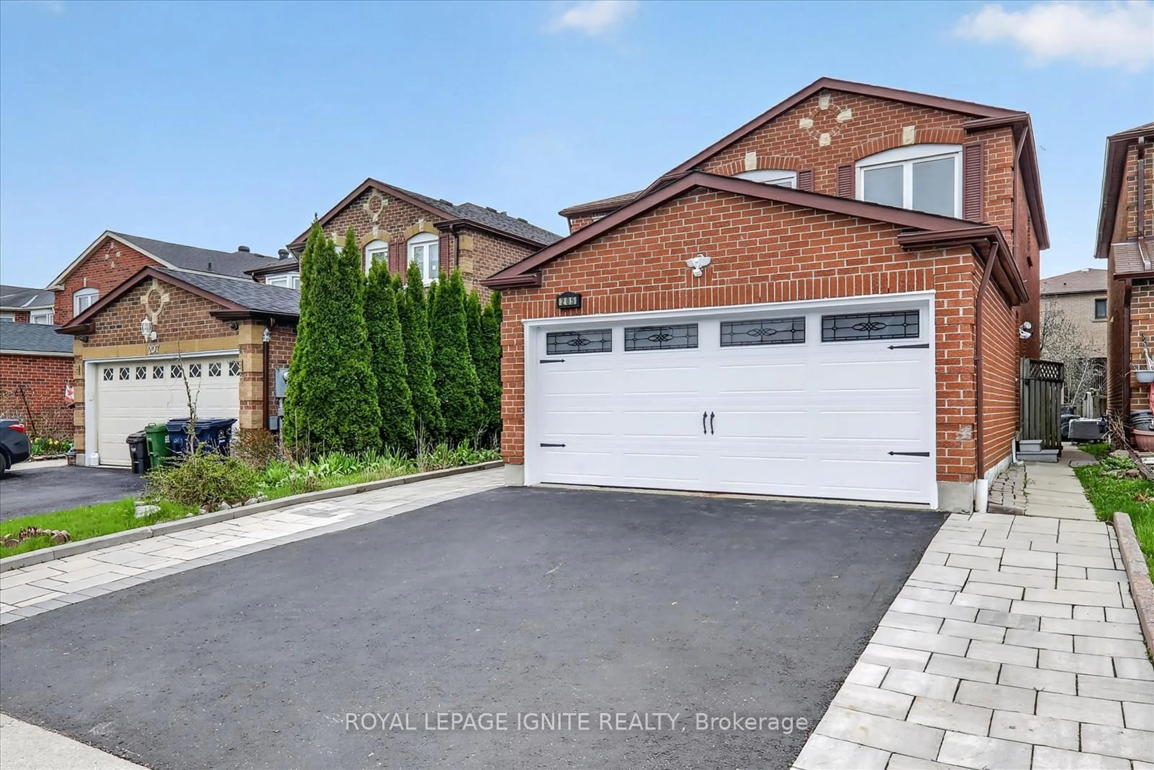 Home with brick exterior material, street for 205 Hupfield Tr, Toronto Ontario M1B 4N9