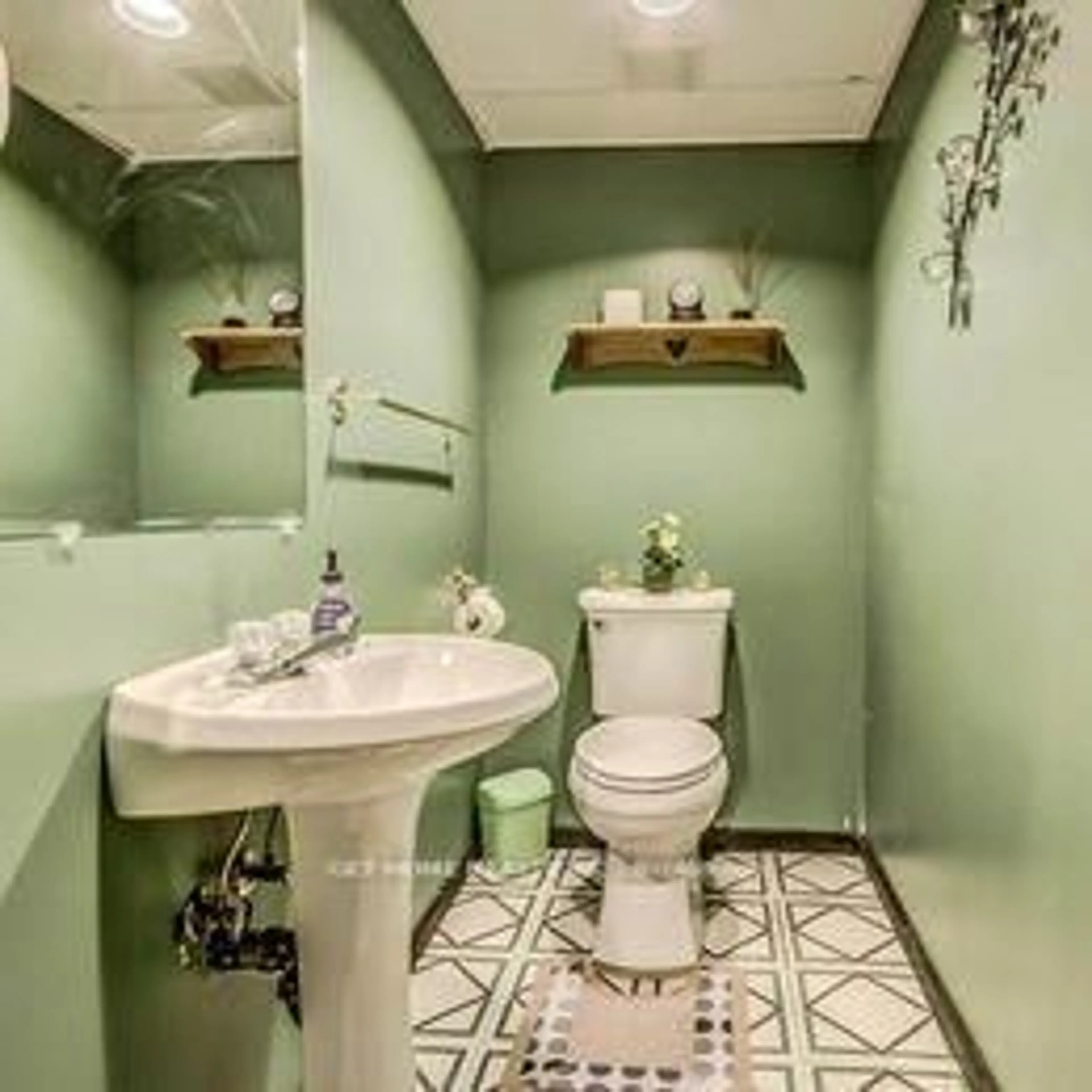 Standard bathroom, ceramic/tile floor for 14 Barrett Cres, Ajax Ontario L1T 2C7
