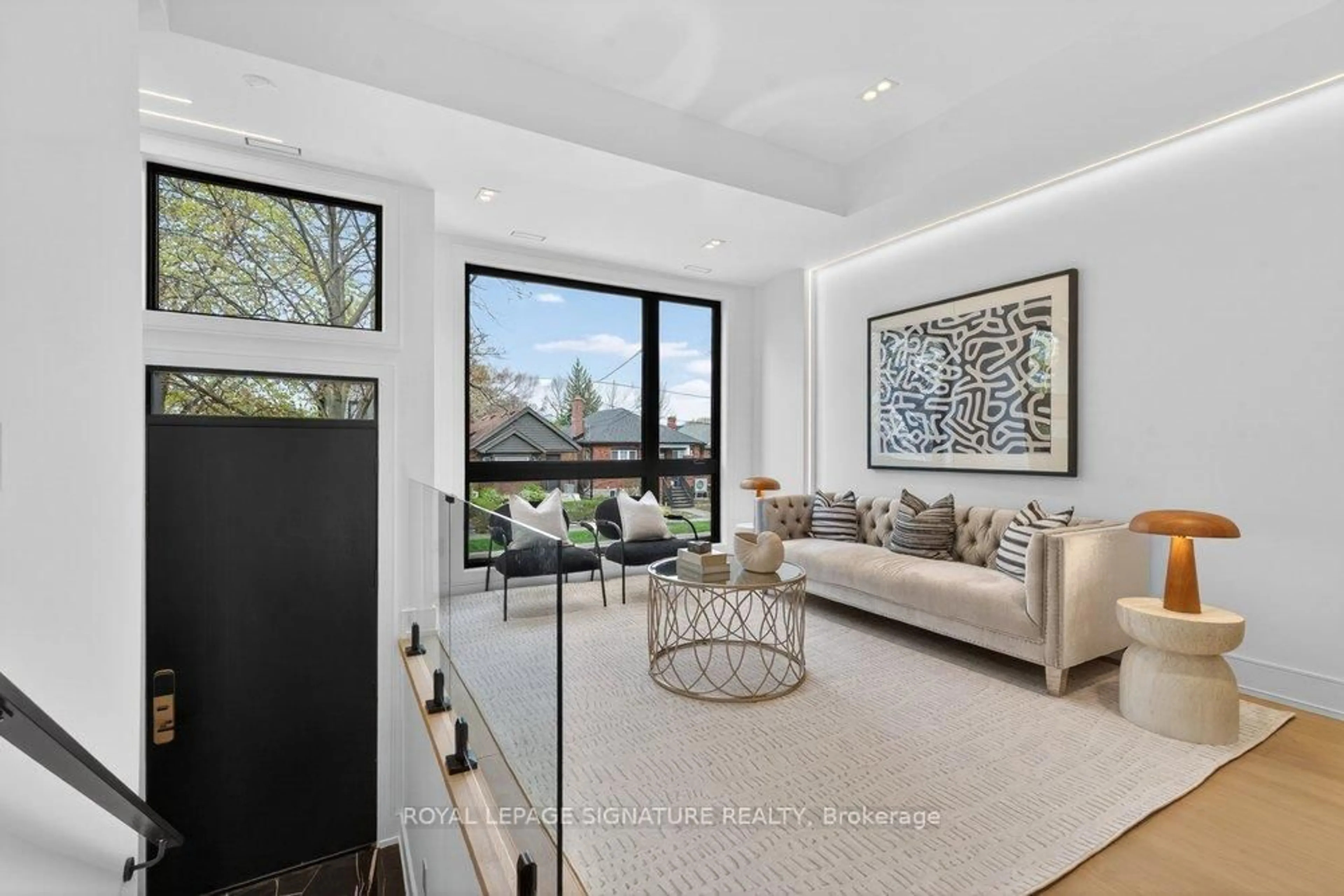 Living room with furniture, unknown for 53 Lesmount Ave, Toronto Ontario M4J 3V7
