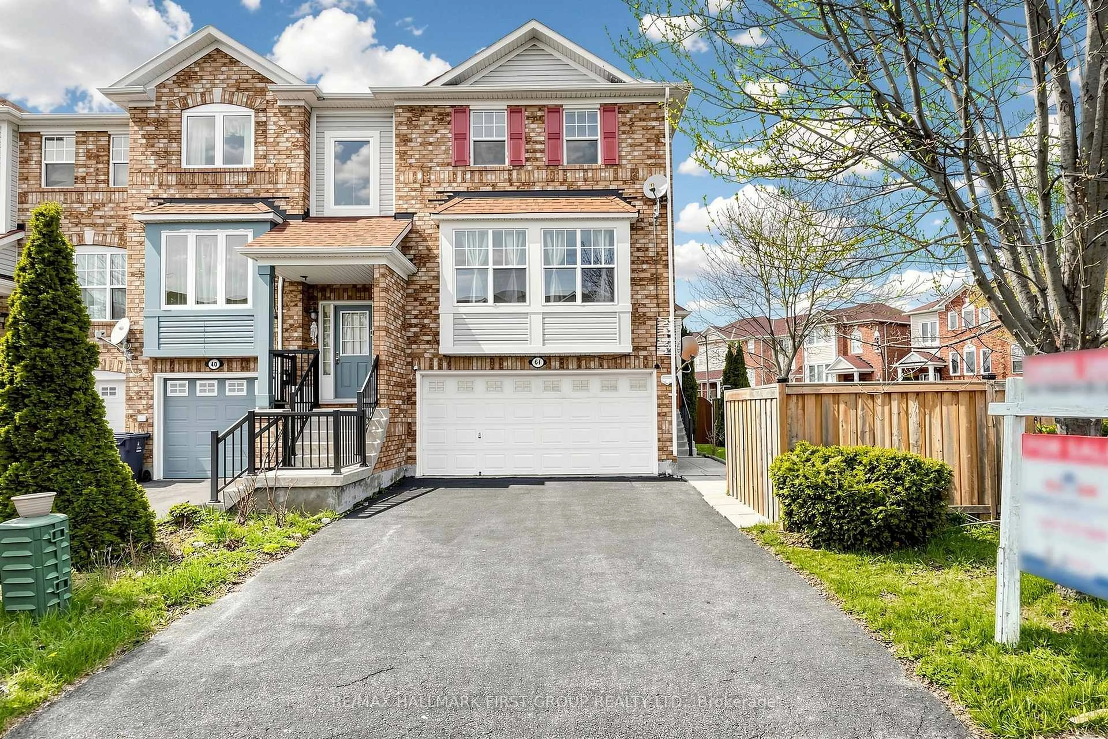 Home with brick exterior material, street for 61 Reindeer Dr, Toronto Ontario M1B 6H5