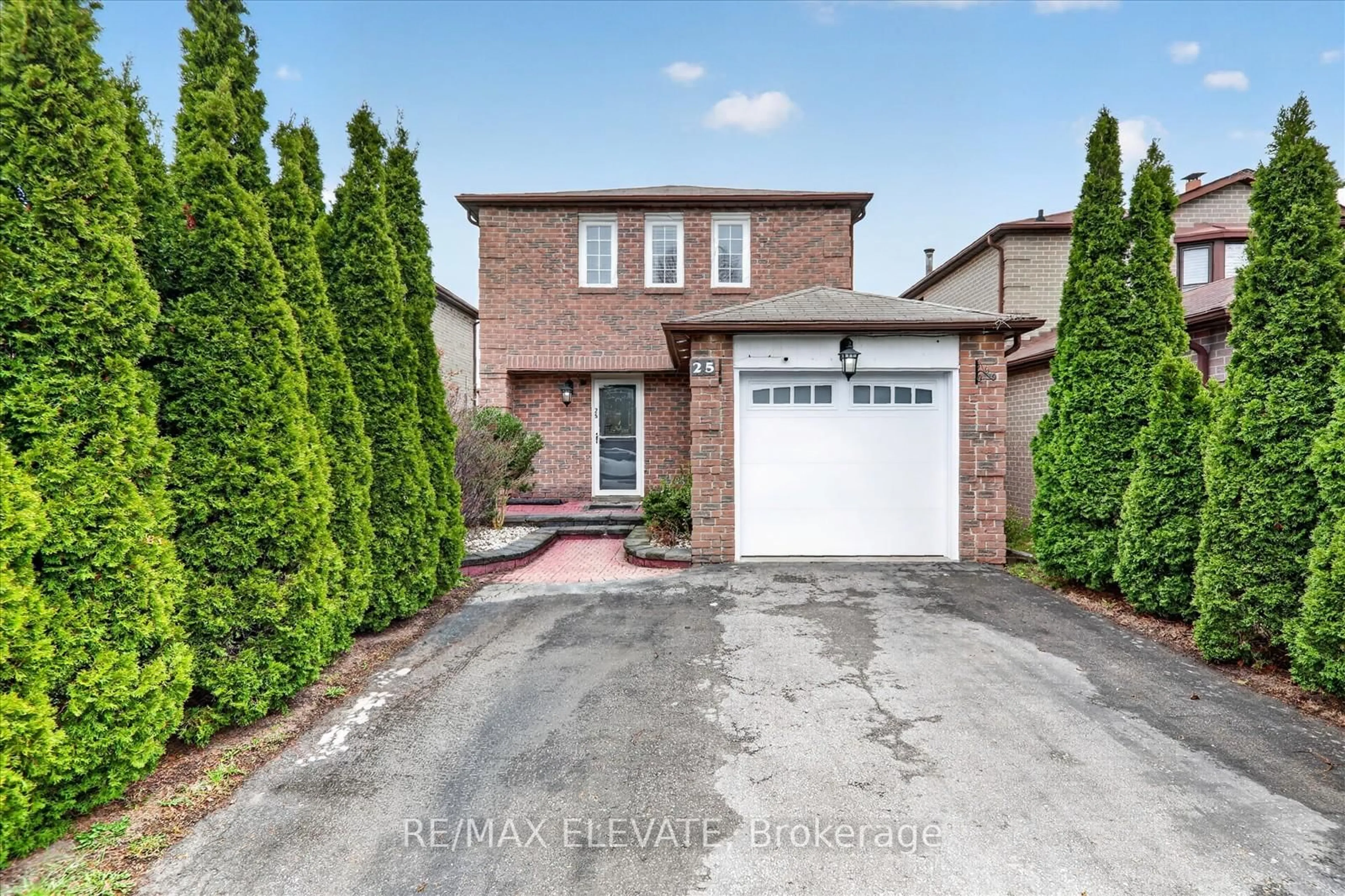 Home with brick exterior material, street for 25 Stockbridge Cres, Ajax Ontario L1T 2H2