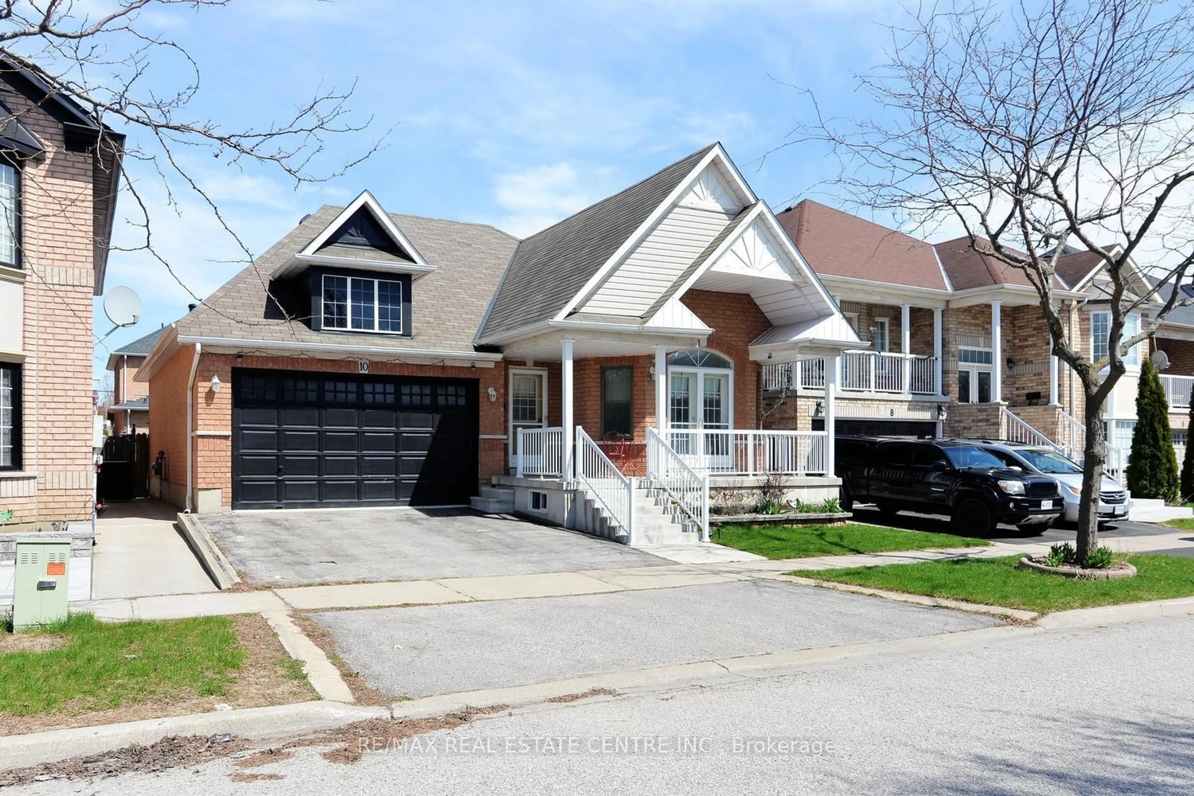 Home with brick exterior material, street for 10 Sheldon Dr, Ajax Ontario L1T 4K7
