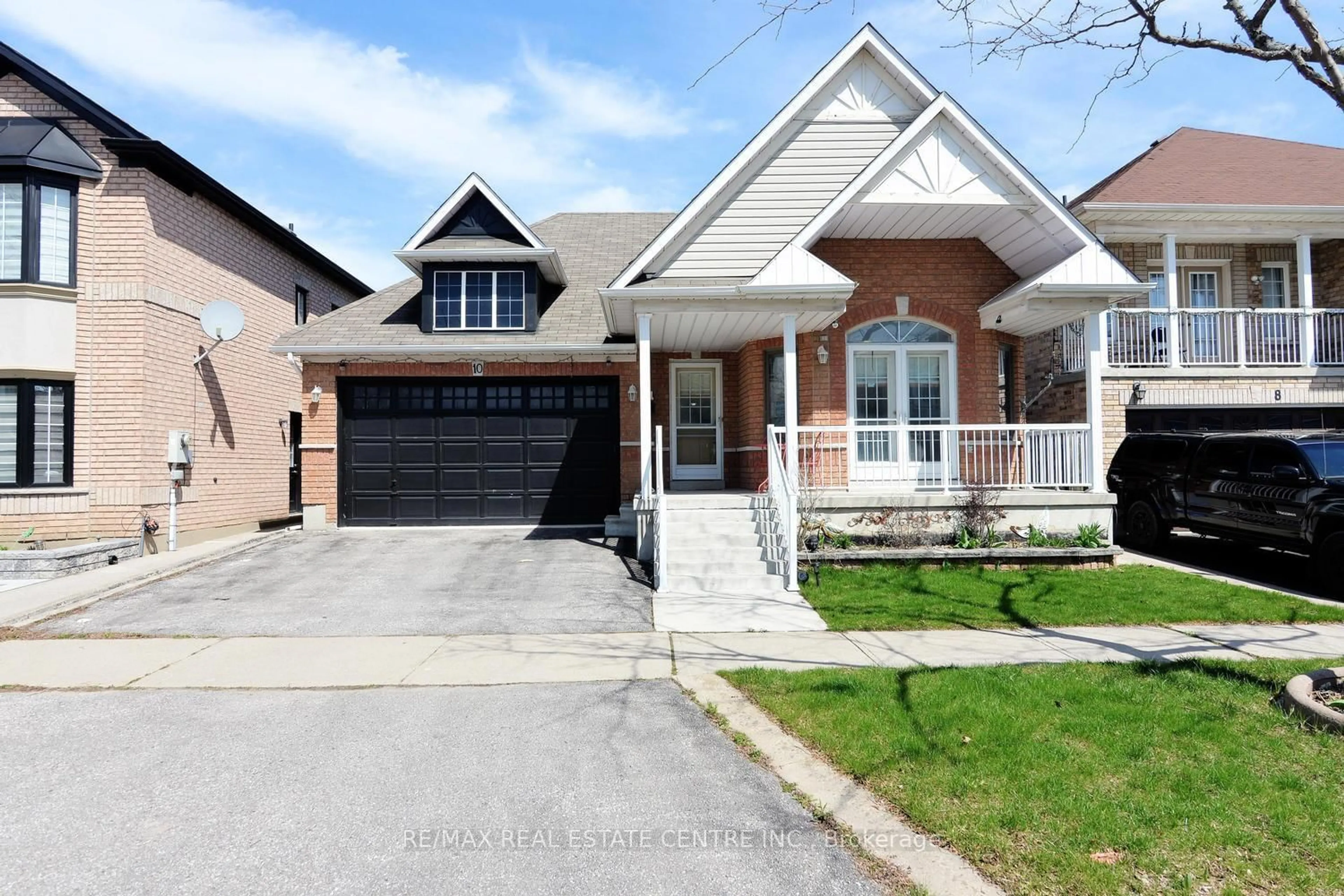 Home with brick exterior material, street for 10 Sheldon Dr, Ajax Ontario L1T 4K7