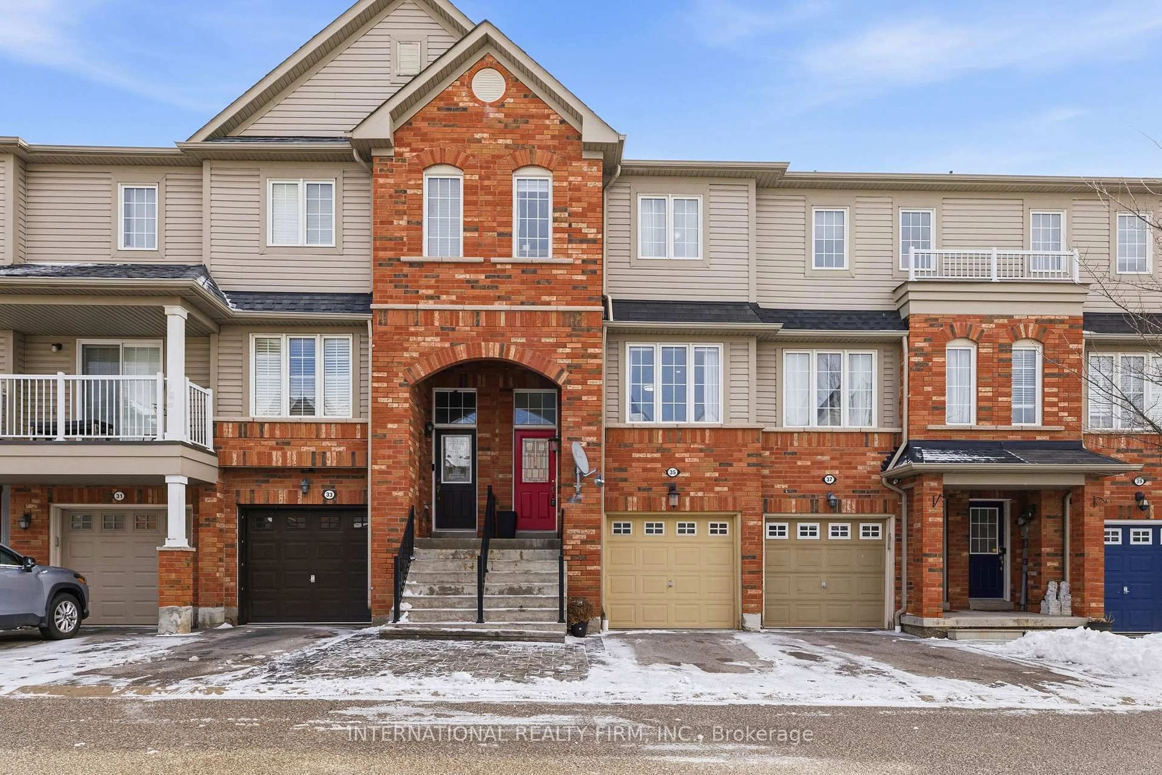 Home with brick exterior material, street for 35 Ventura Lane, Ajax Ontario L1T 0C4