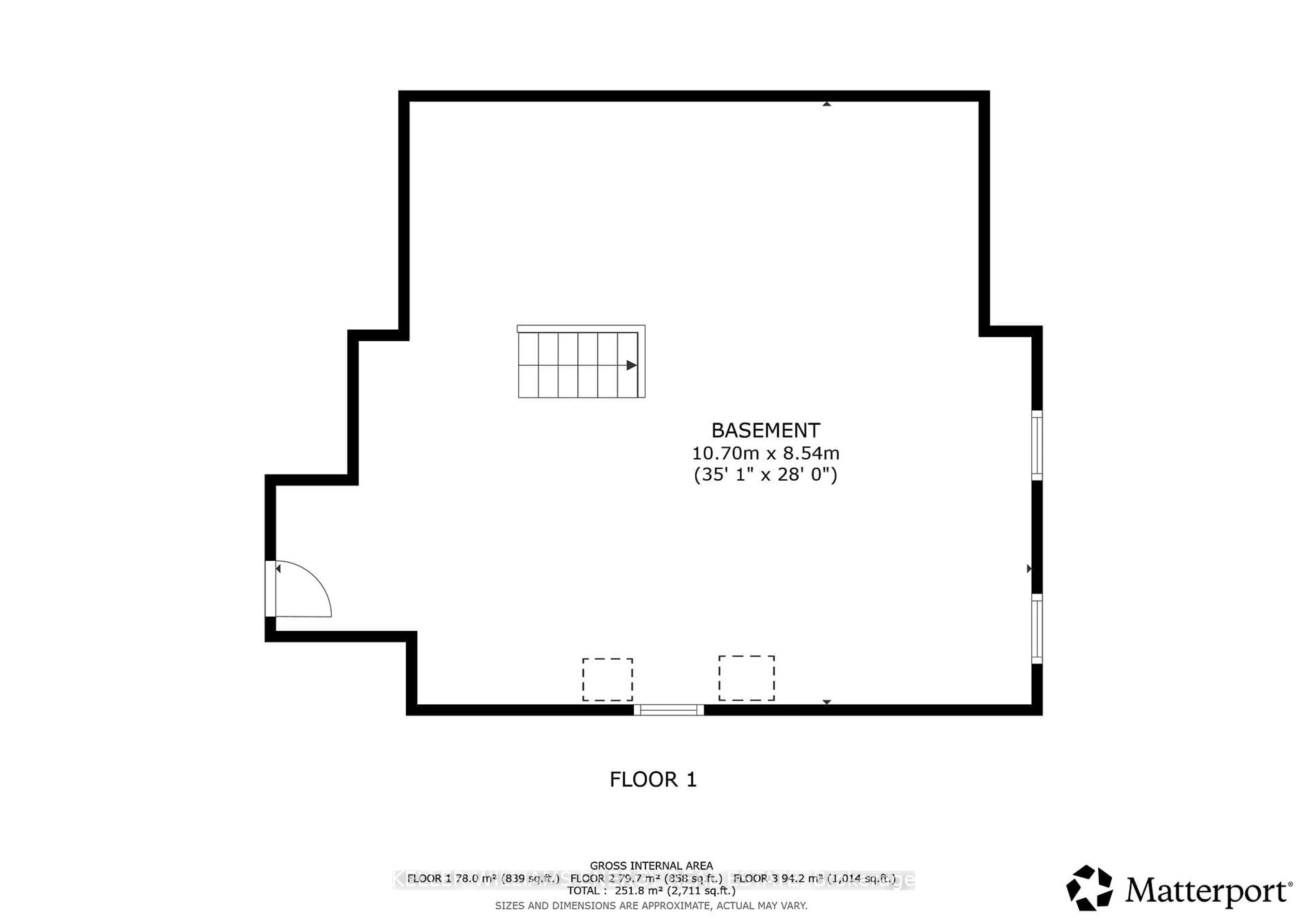 Floor plan for 901 Ormond Dr, Oshawa Ontario L1K 3C2