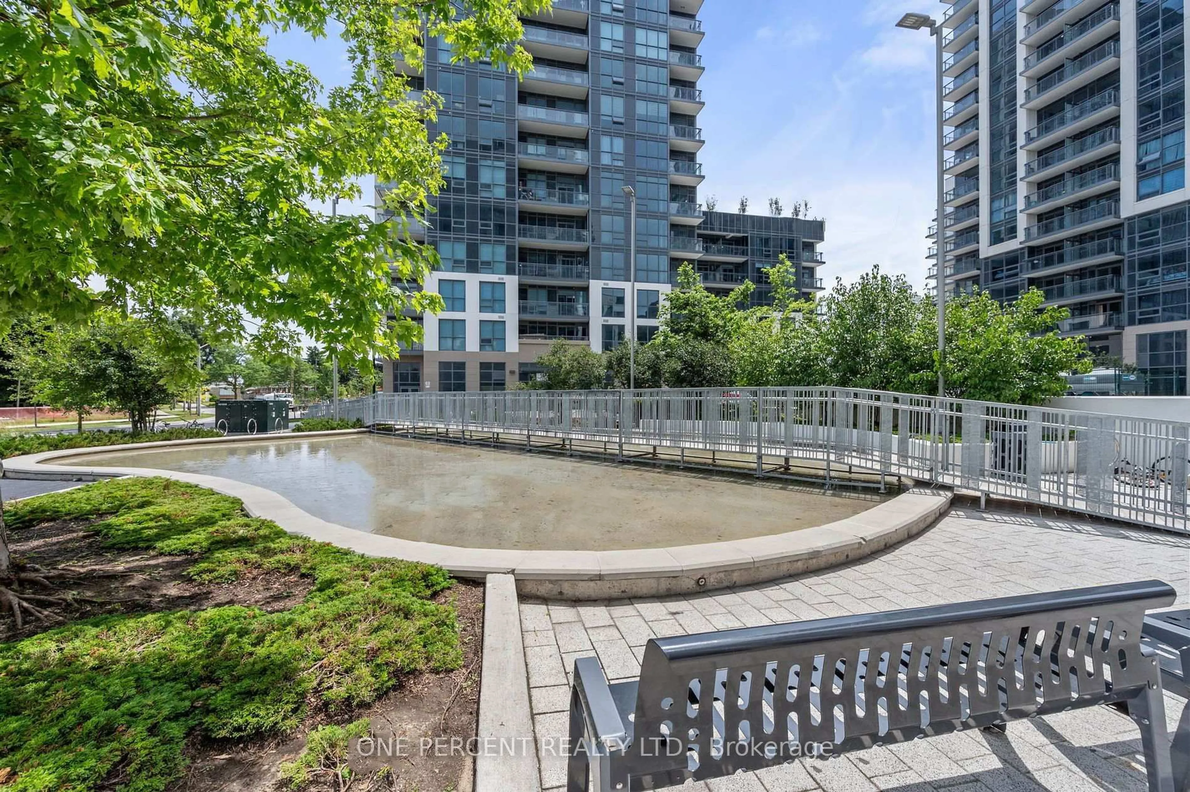 Patio, unknown for 20 Meadowglen Pl #2010, Toronto Ontario M1G 0A9