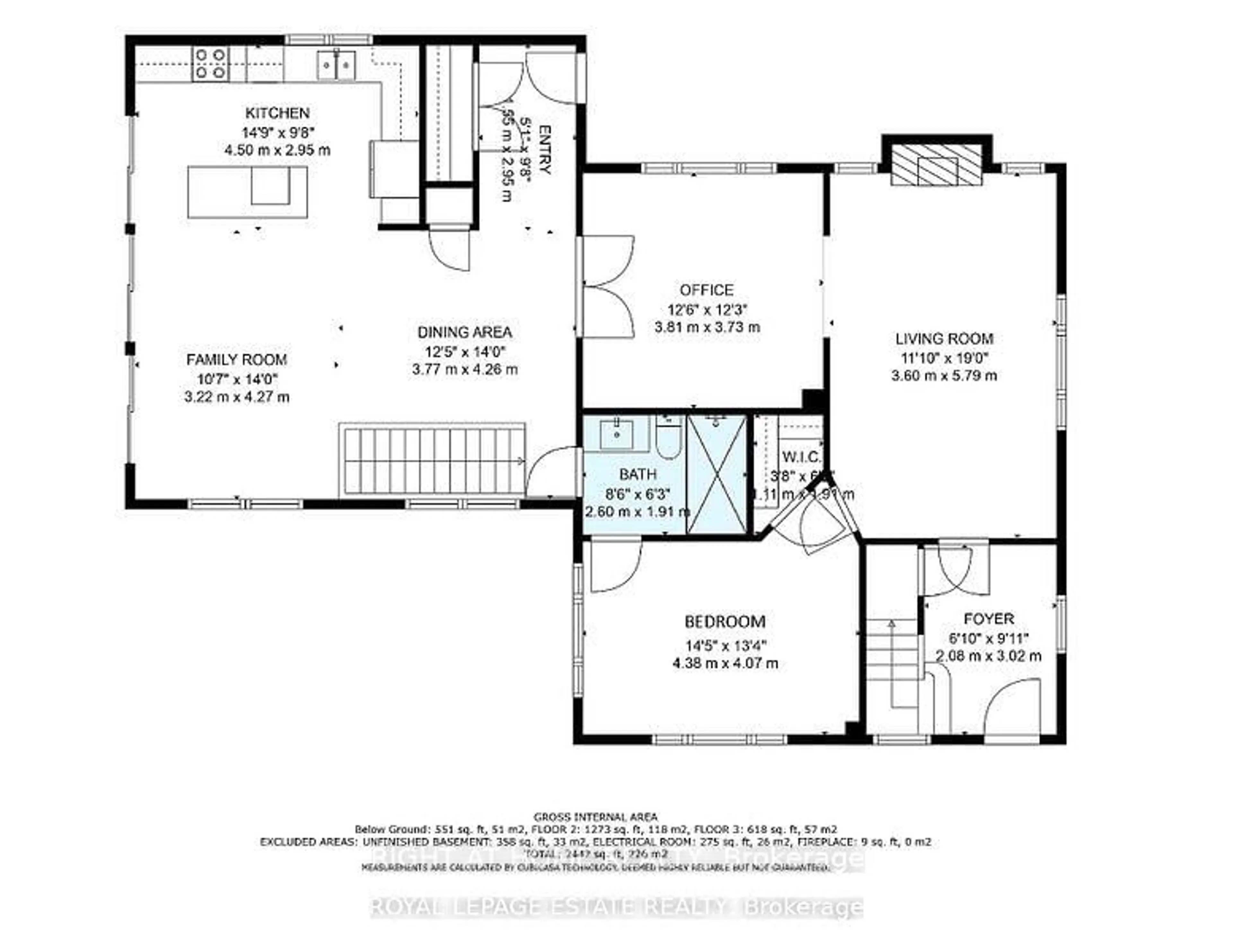 Floor plan for 185 Uxbridge-Pickering Line, Pickering Ontario L1Y 0A4