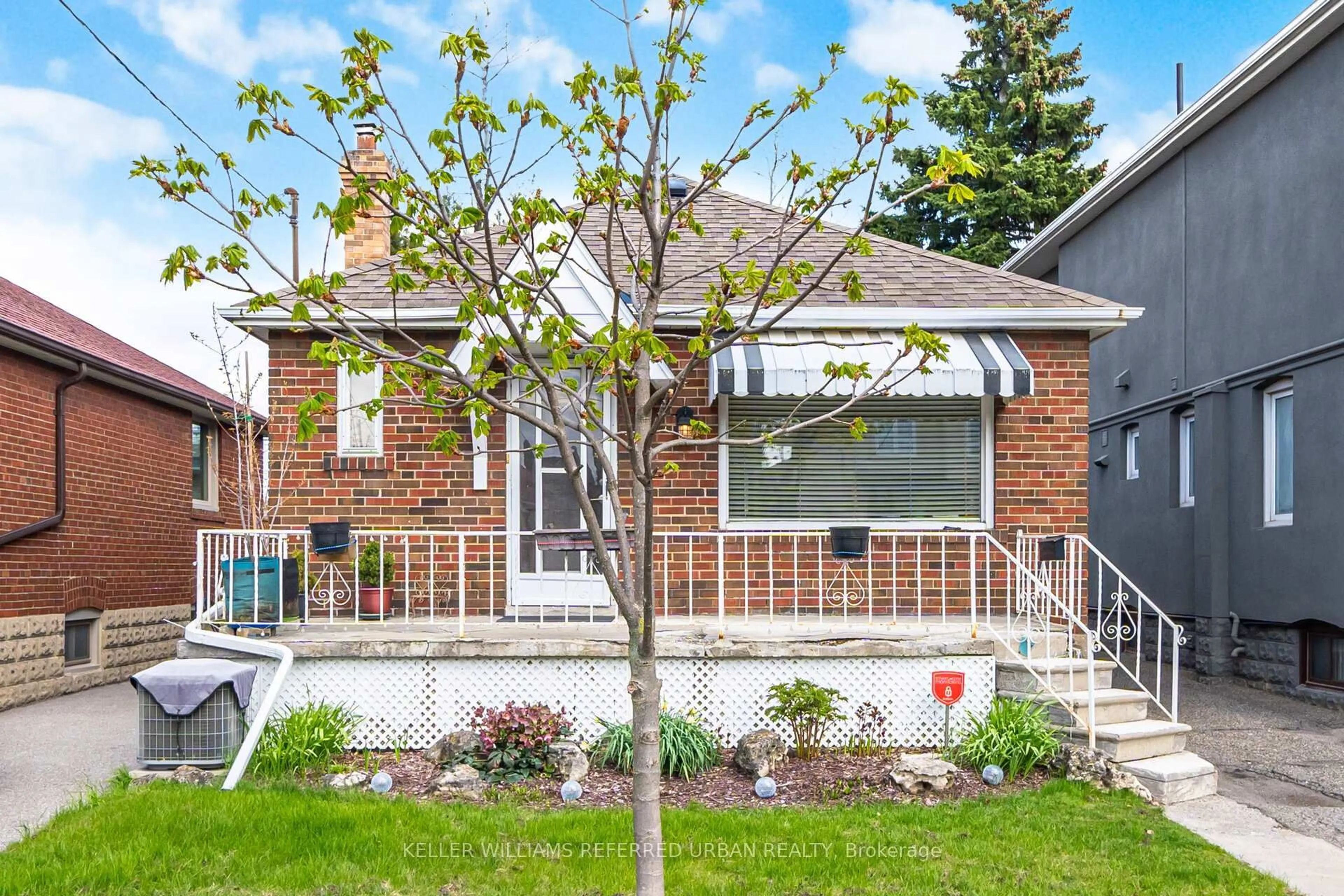 Home with brick exterior material, street for 47 St Hubert Ave, Toronto Ontario M4J 3Z2