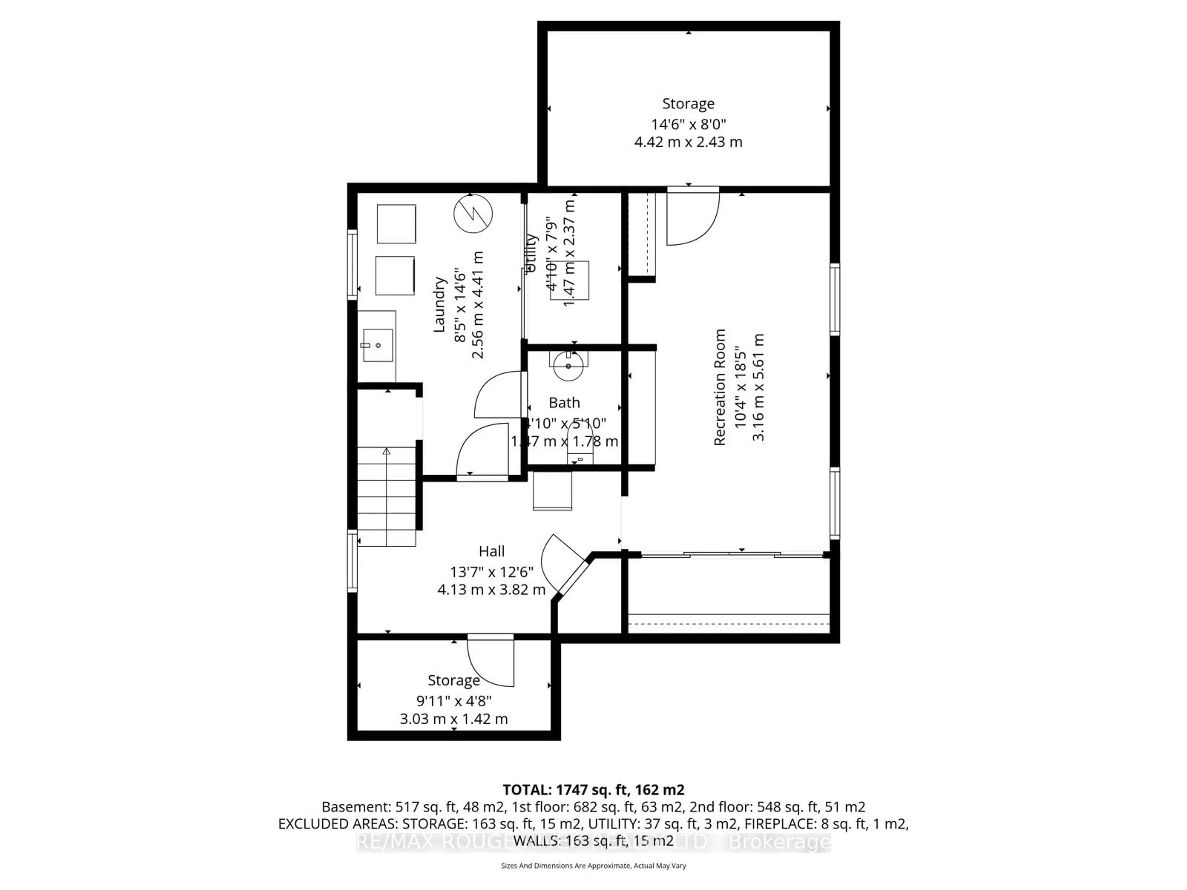 Floor plan for 450 Colborne St, Oshawa Ontario L1G 1N2