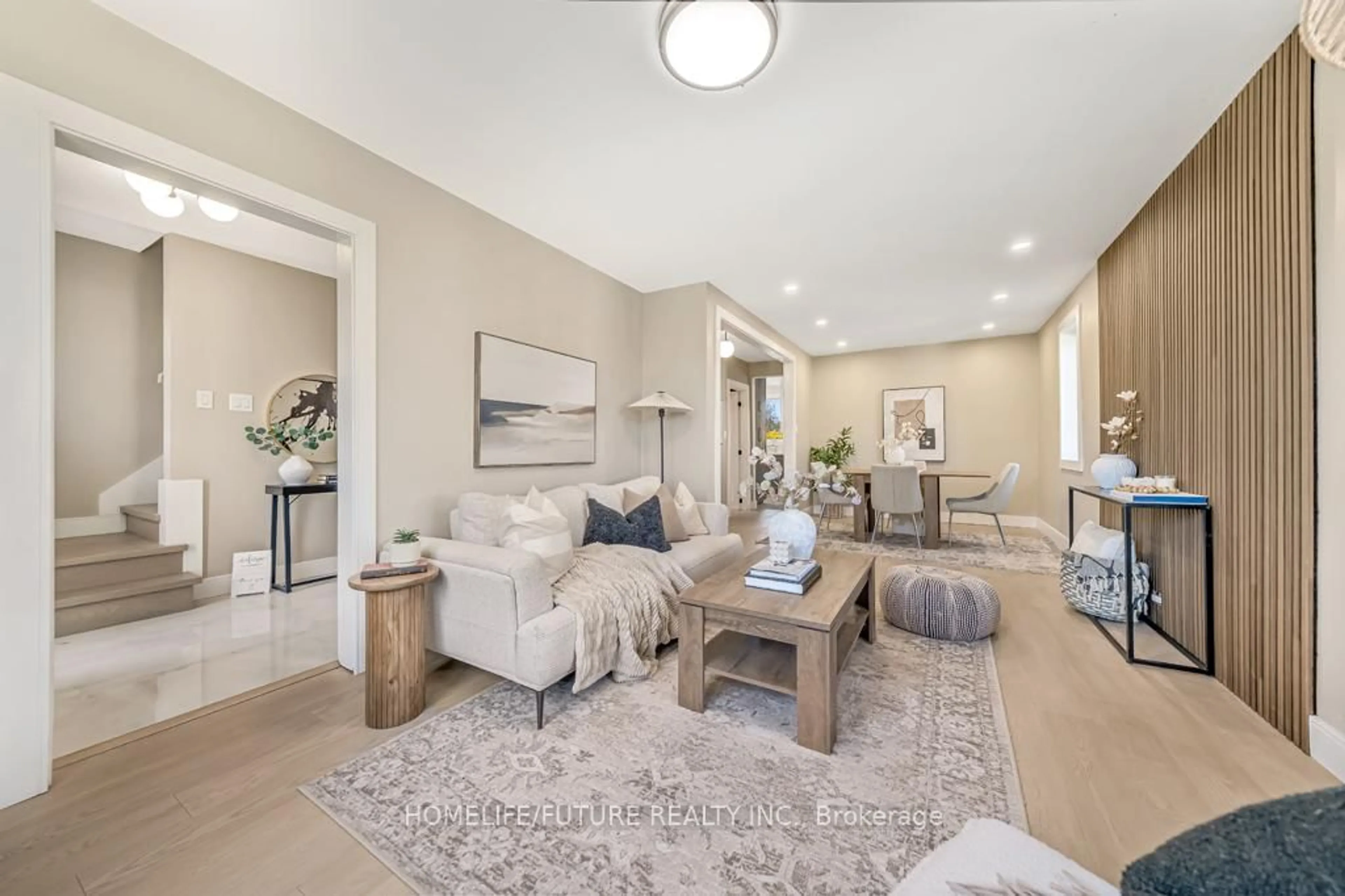 Living room with furniture, unknown for 264 Punshon Ave, Oshawa Ontario L1J 2M7