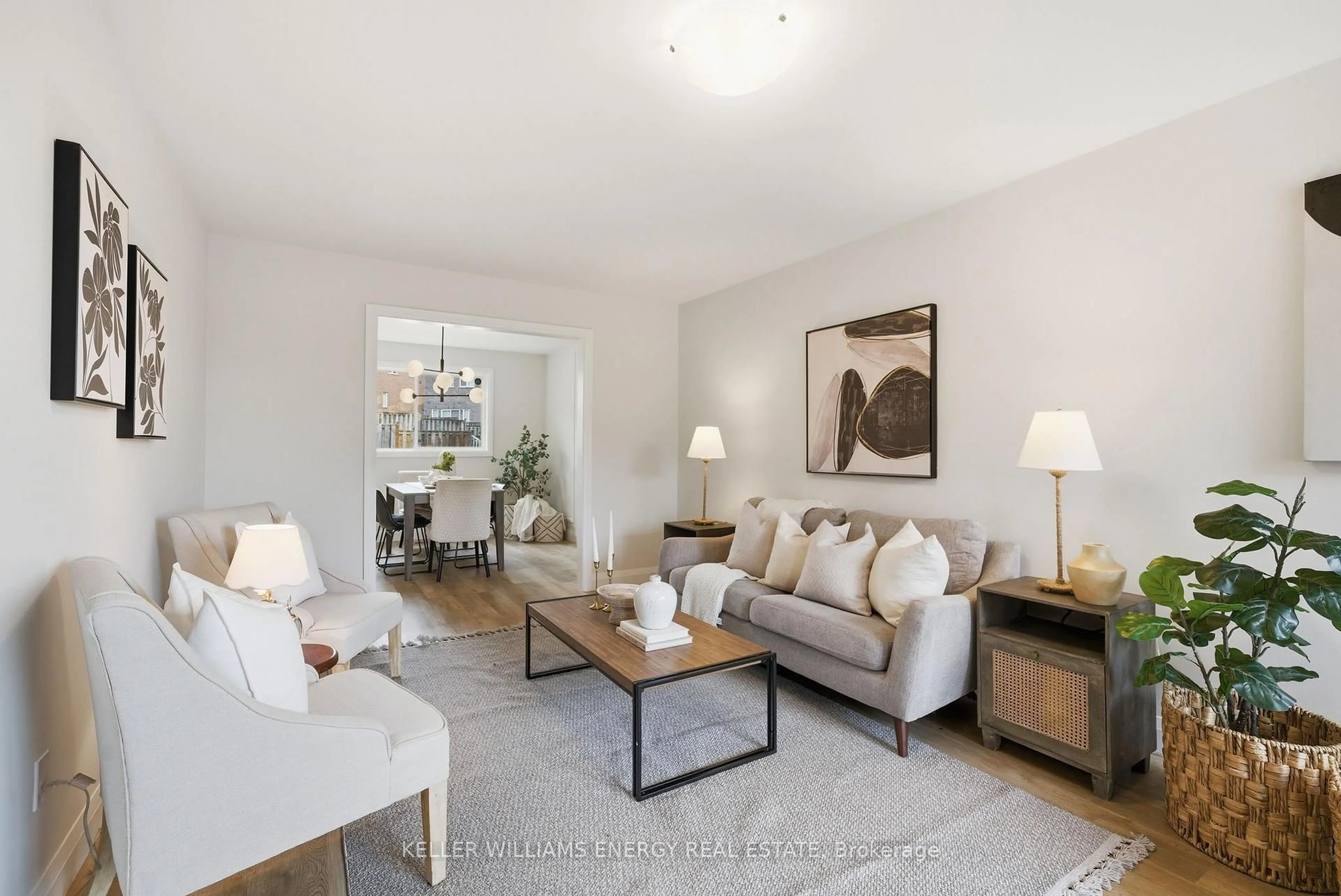 Living room with furniture, unknown for 21 Elephant Hill Dr, Clarington Ontario L1C 4M5