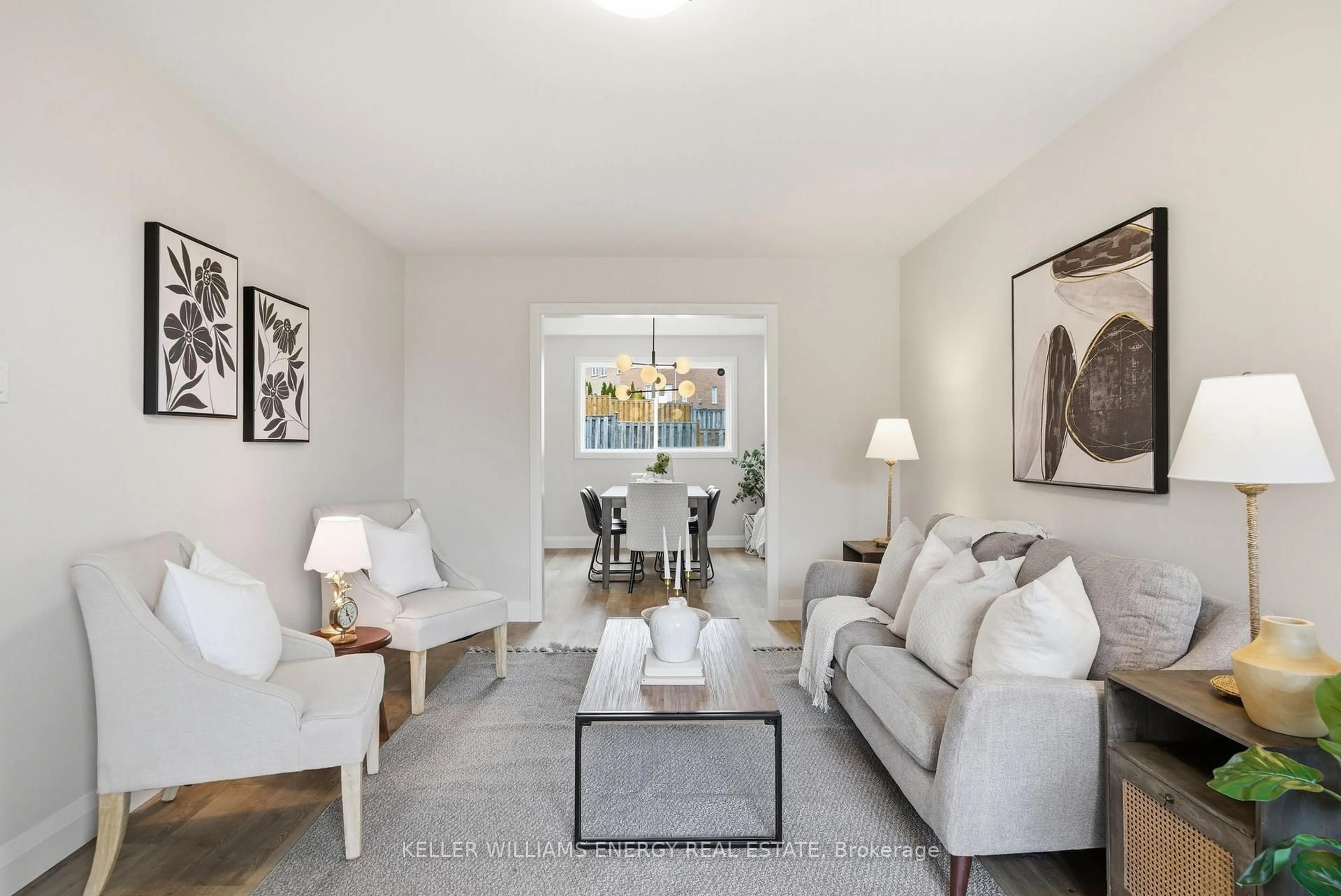 Living room with furniture, unknown for 21 Elephant Hill Dr, Clarington Ontario L1C 4M5