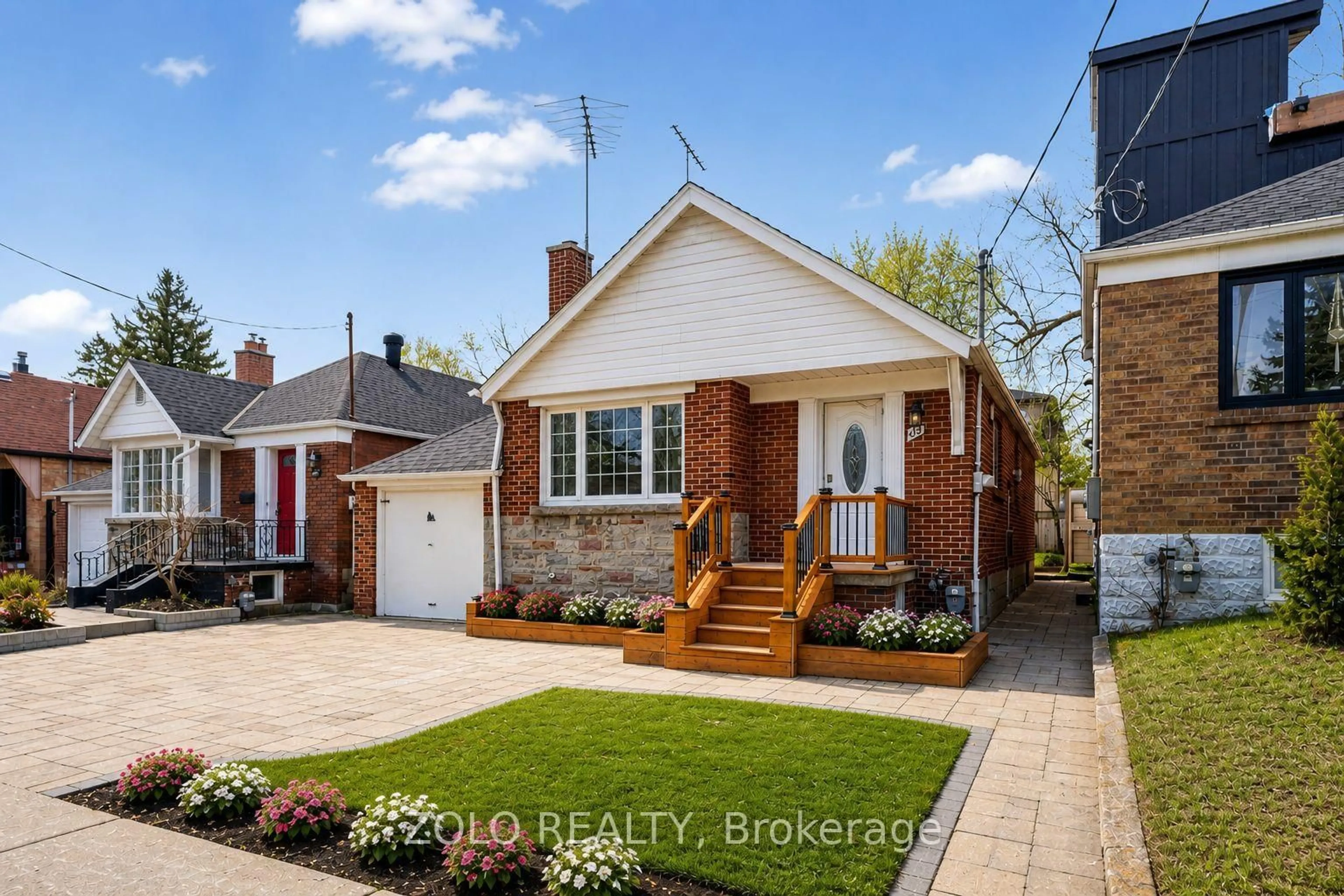 Home with brick exterior material, street for 461 O'connor Dr, Toronto Ontario M4J 2W8