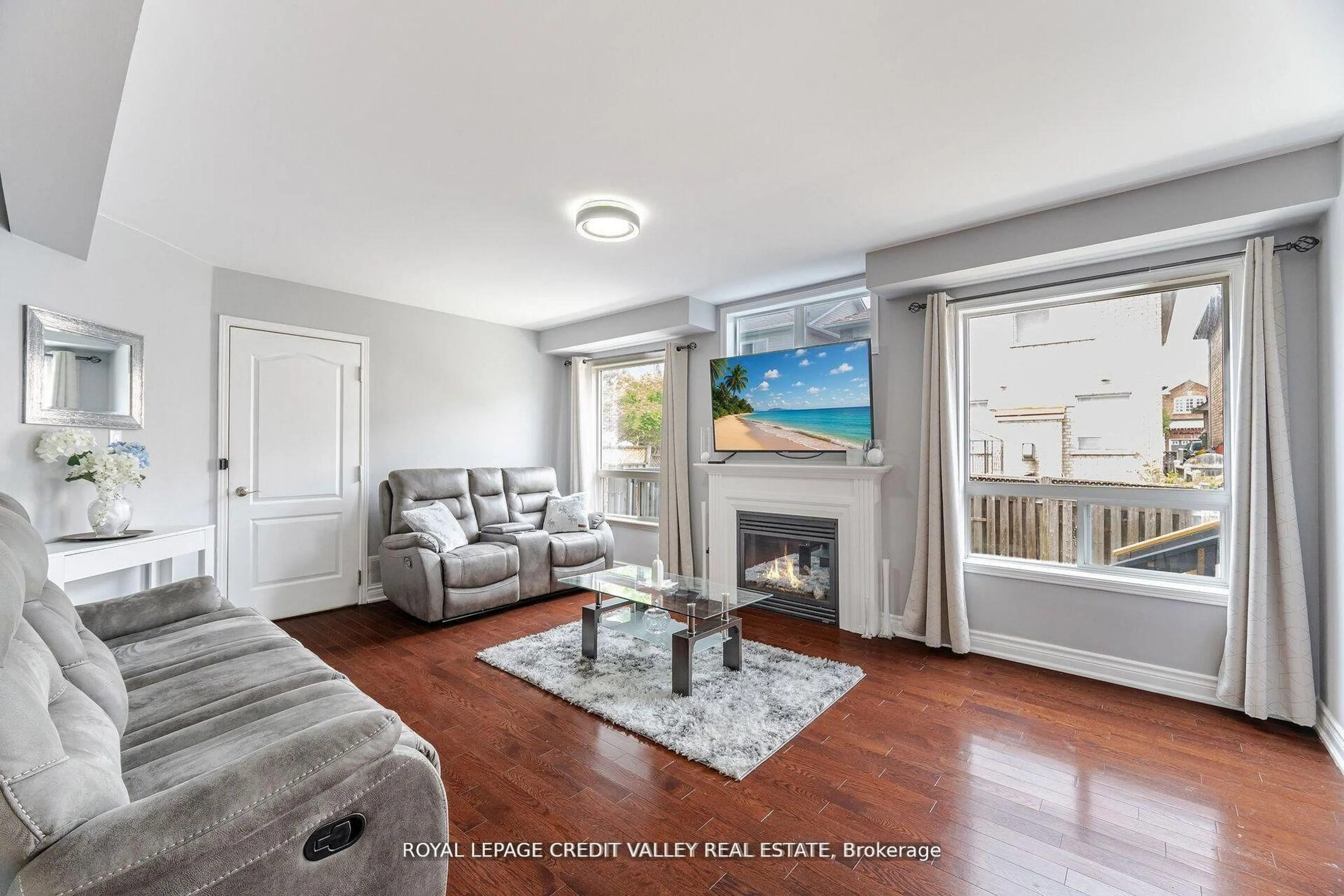 Living room with furniture, unknown for 12 Greenhalf Dr, Ajax Ontario L1S 7N6