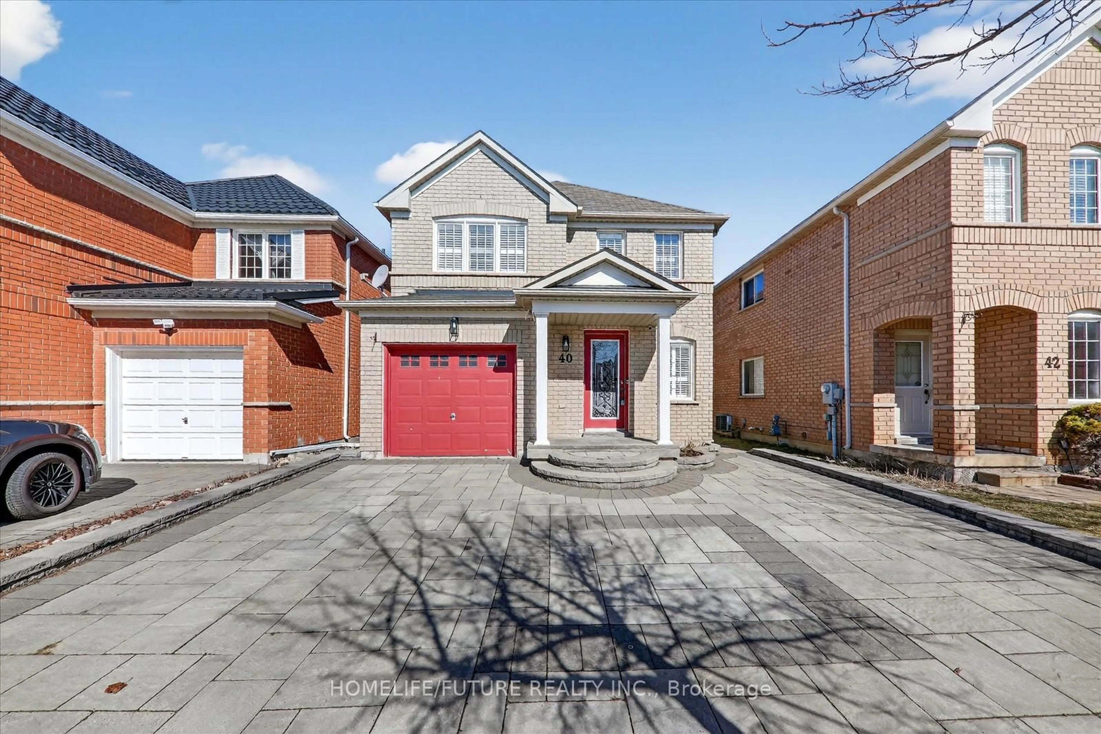Home with brick exterior material, street for 40 Canoe Cres, Toronto Ontario M1X 1X8