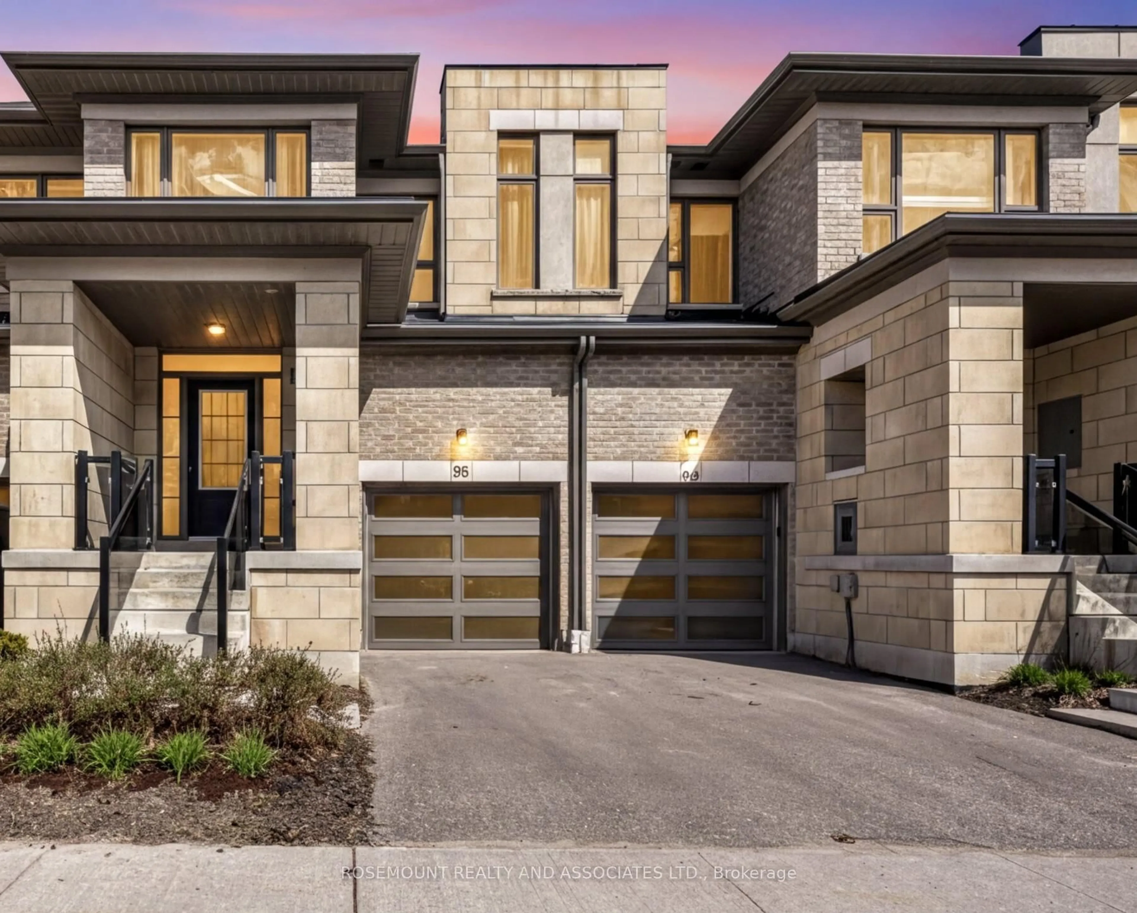 Home with brick exterior material, street for 98 Donald Fleming Way, Whitby Ontario L1R 0N8