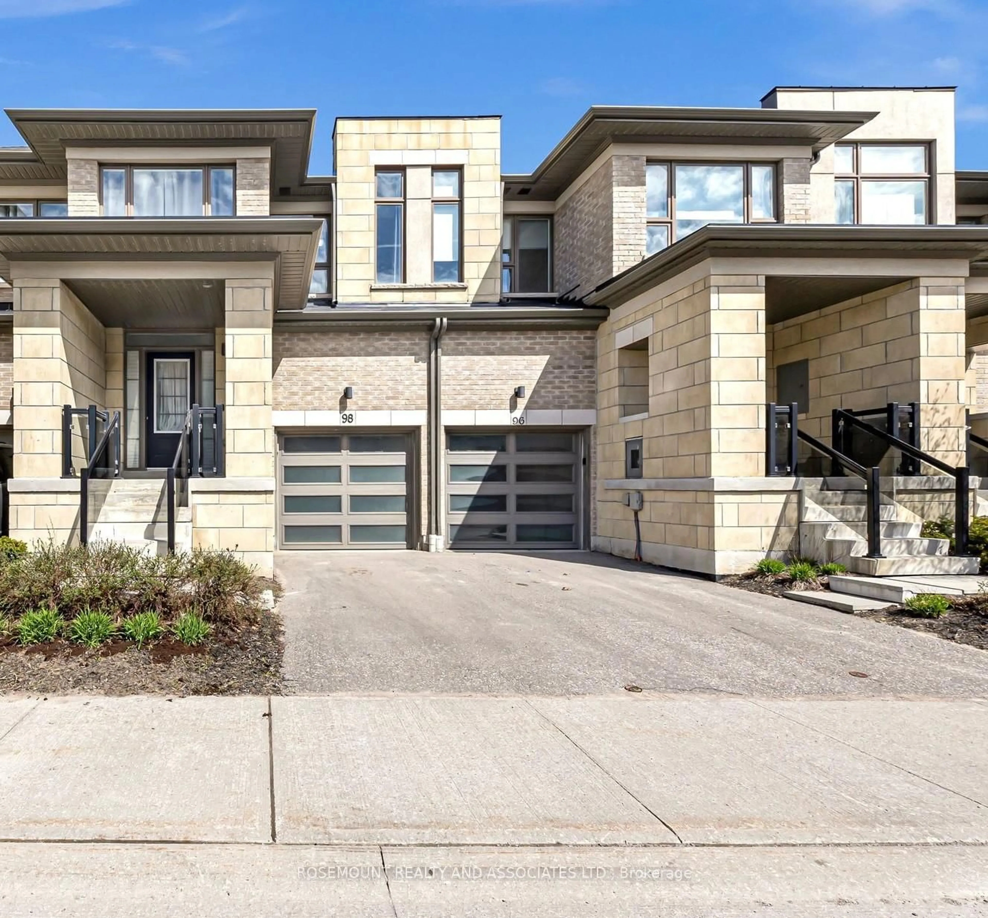 Home with brick exterior material, street for 98 Donald Fleming Way, Whitby Ontario L1R 0N8