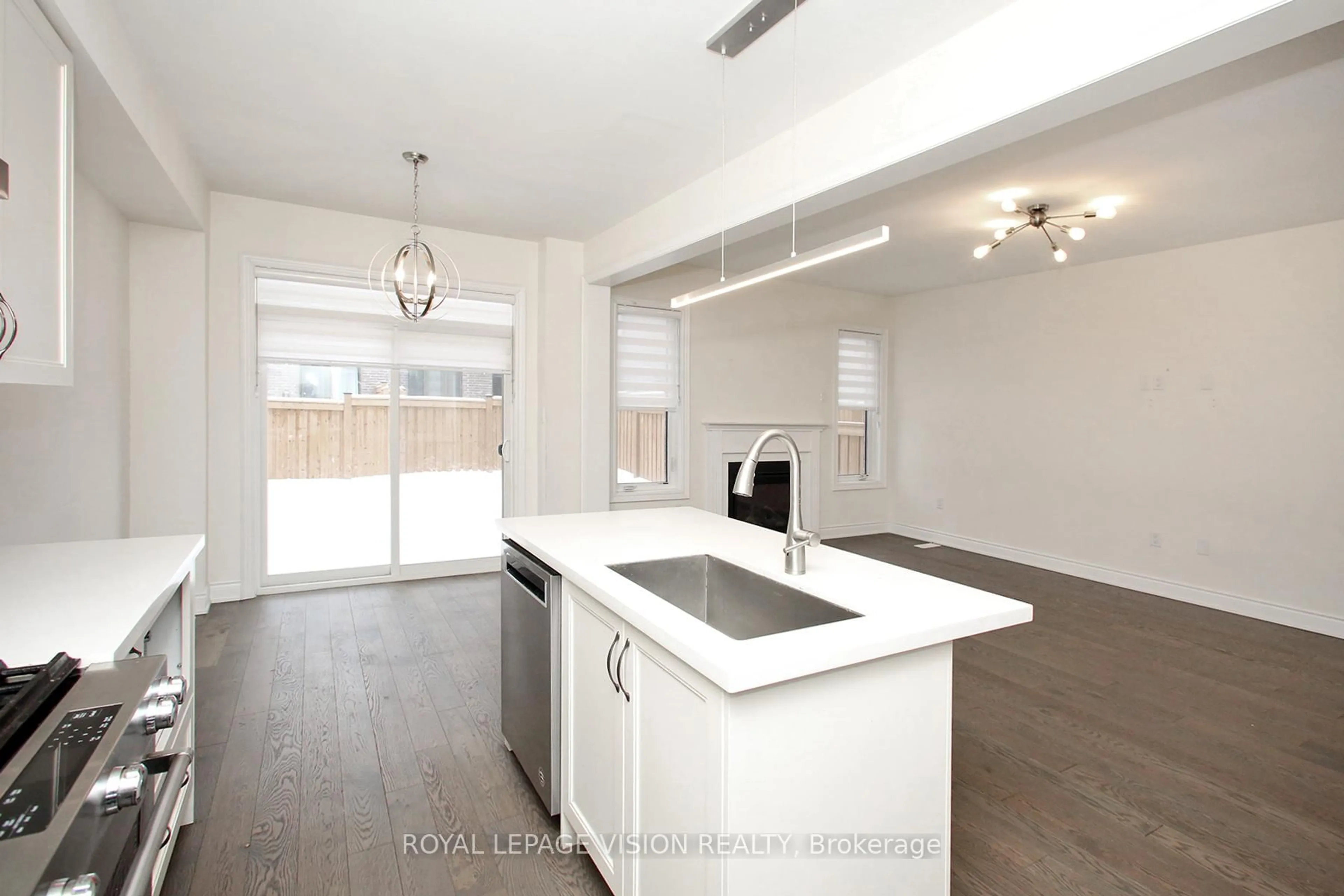 Open concept kitchen, unknown for 67 Ogston Cres, Whitby Ontario L1P 0H2