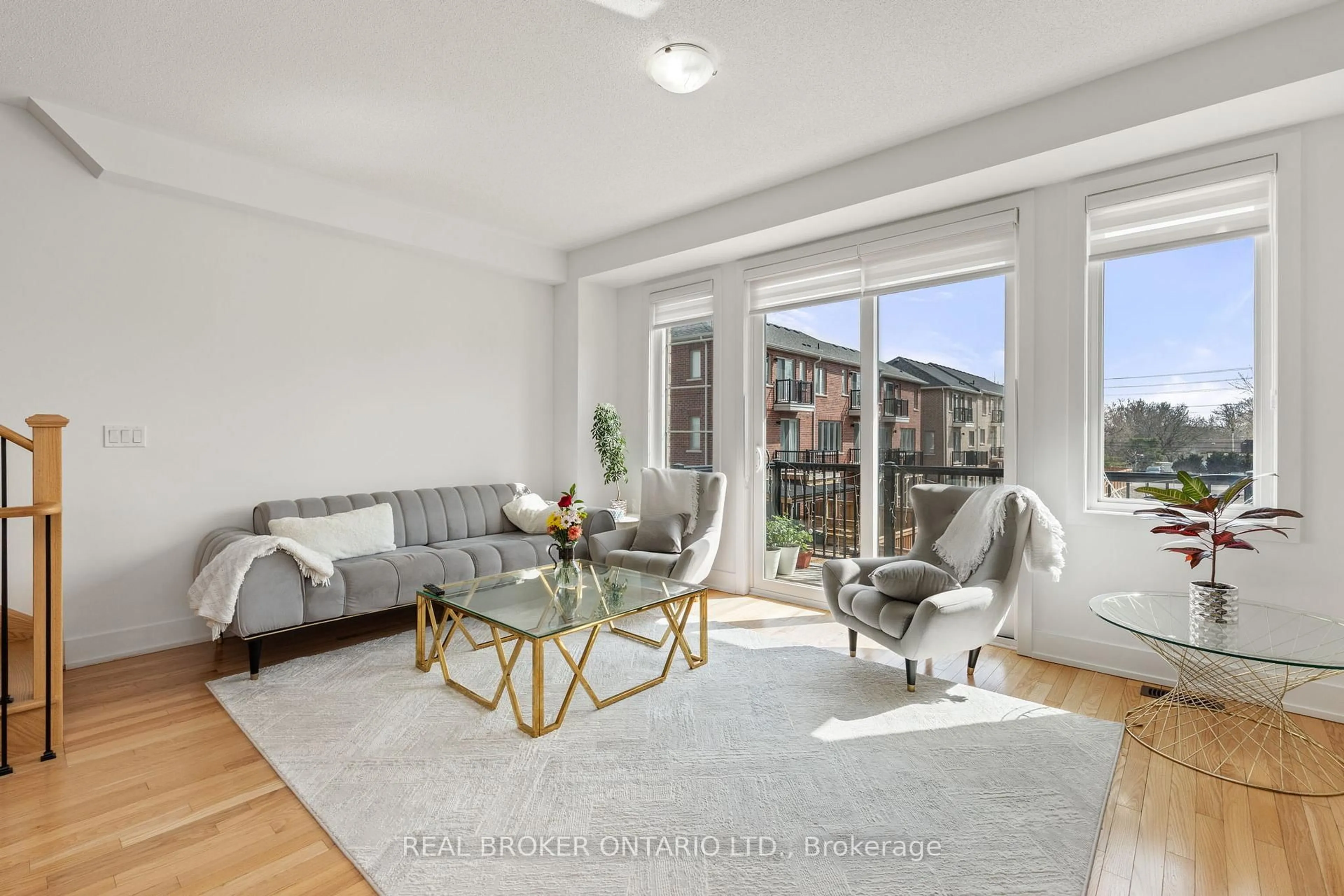Living room with furniture, unknown for 9 Nautical Way, Whitby Ontario L1N 0N2