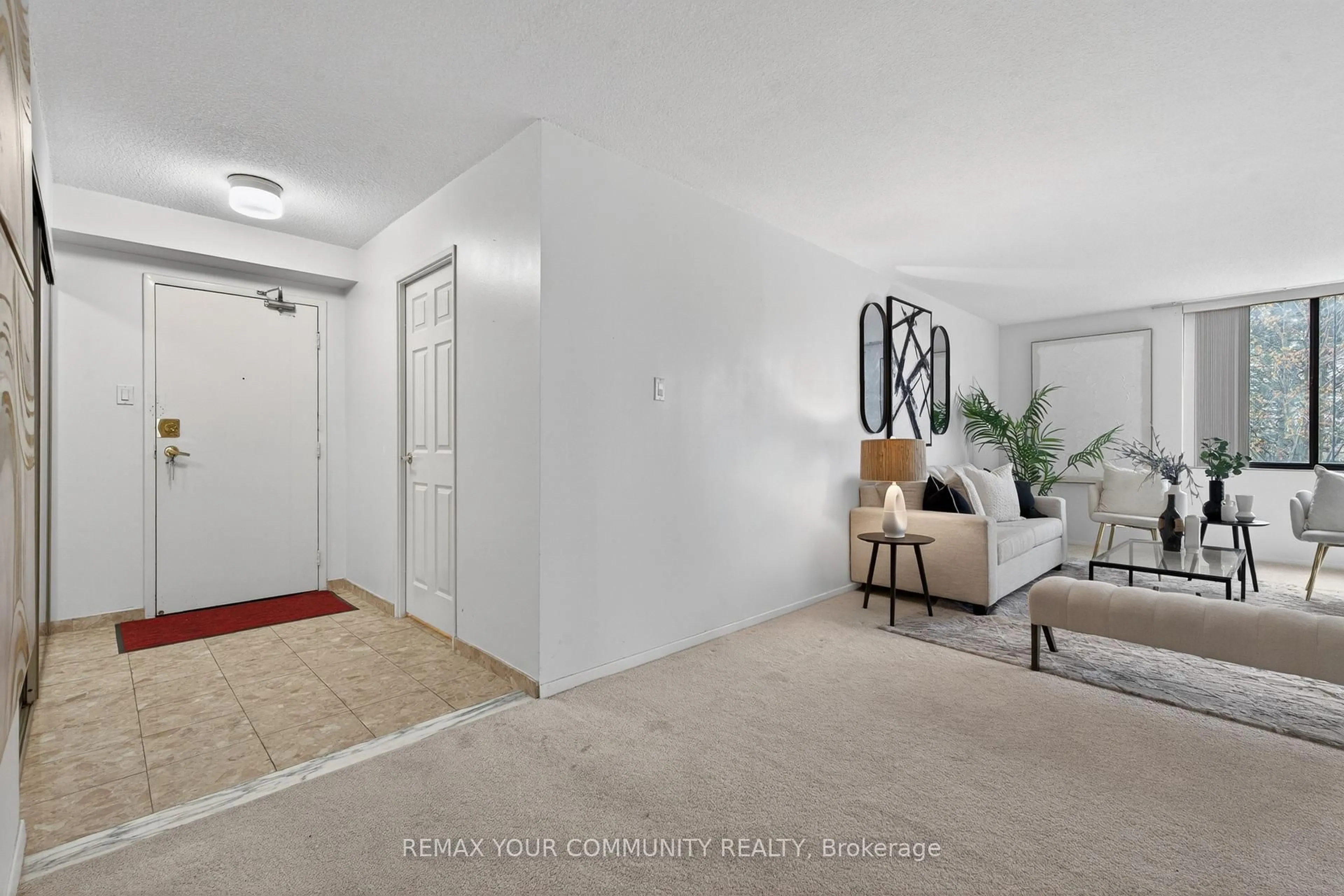 Indoor entryway for 2330 Bridletowne Circ #304, Toronto Ontario M1W 3P6