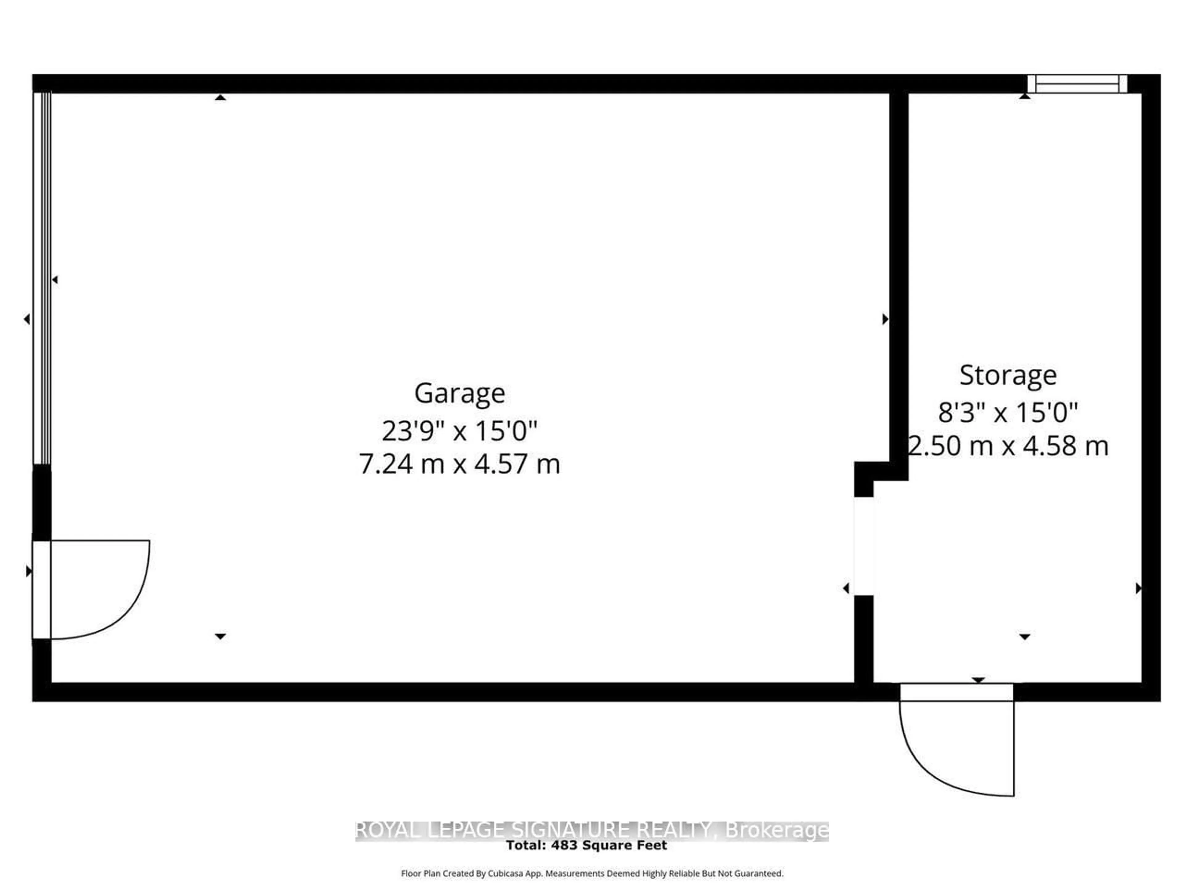 Floor plan for 8 Wolcott Ave, Toronto Ontario M1L 4K1