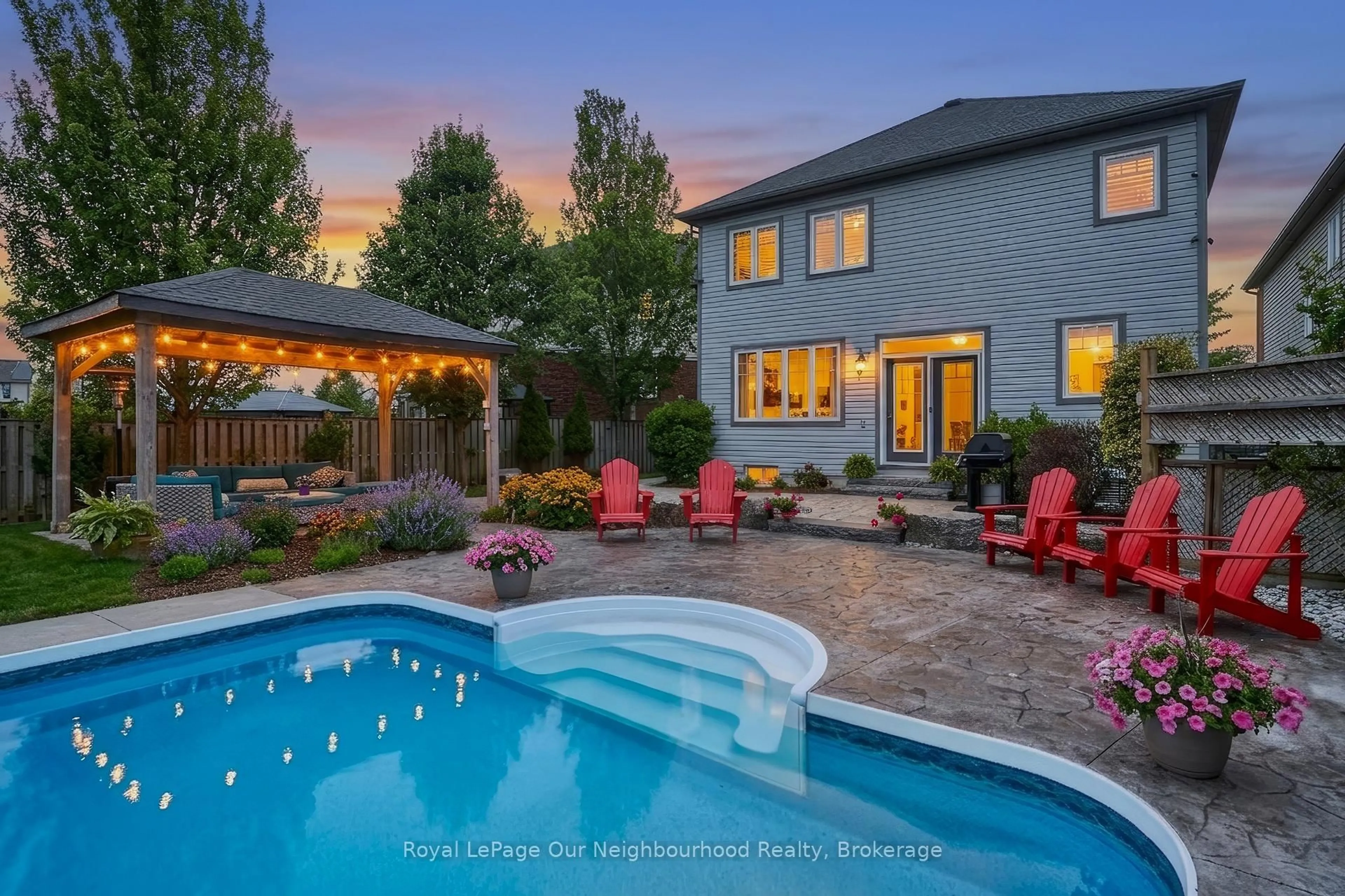 Patio, water/lake/river/ocean view for 31 Alldread Cres, Clarington Ontario L1B 0C2