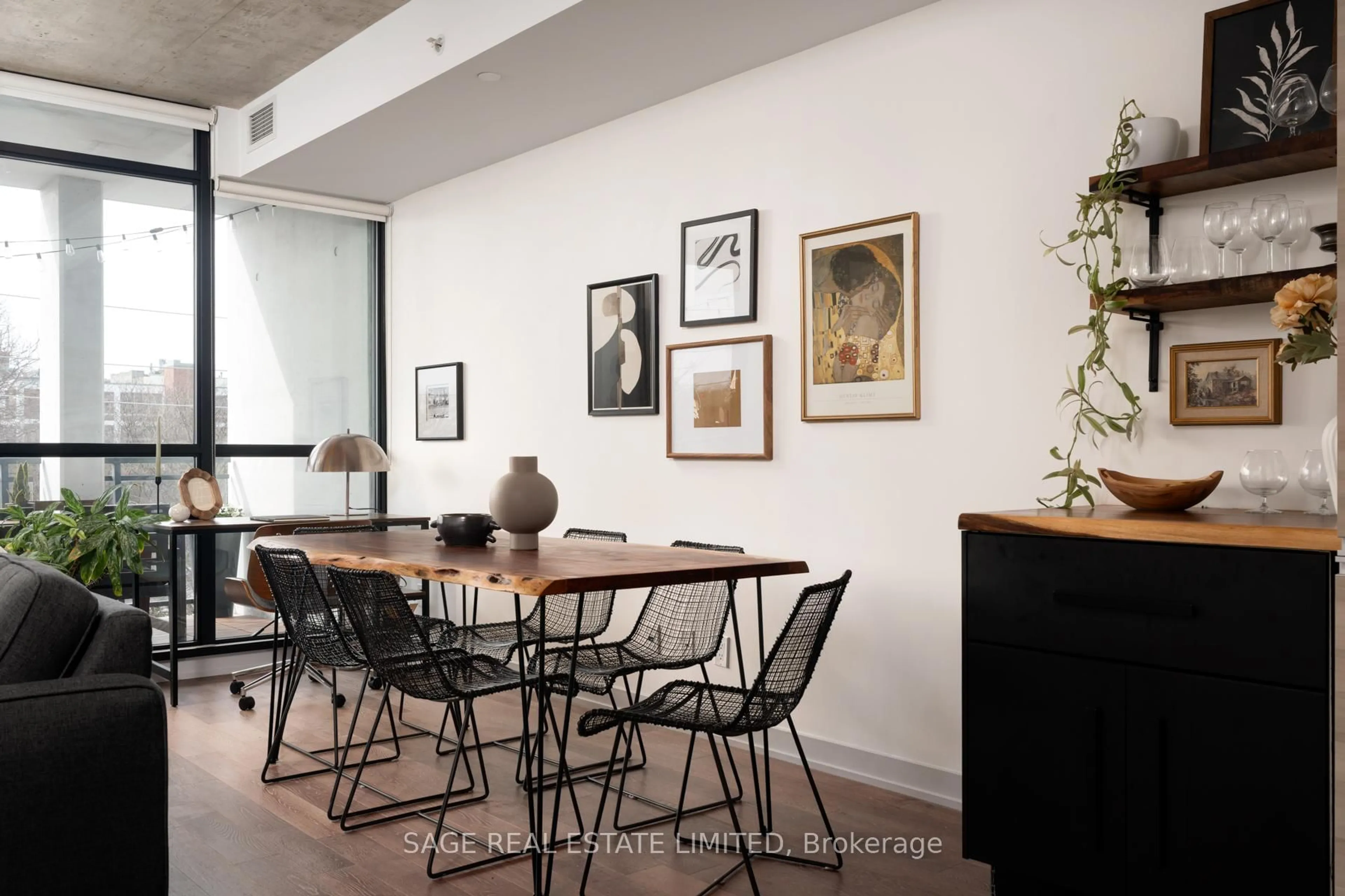Dining room, unknown for 1238 Dundas St #403, Toronto Ontario M4M 1S3