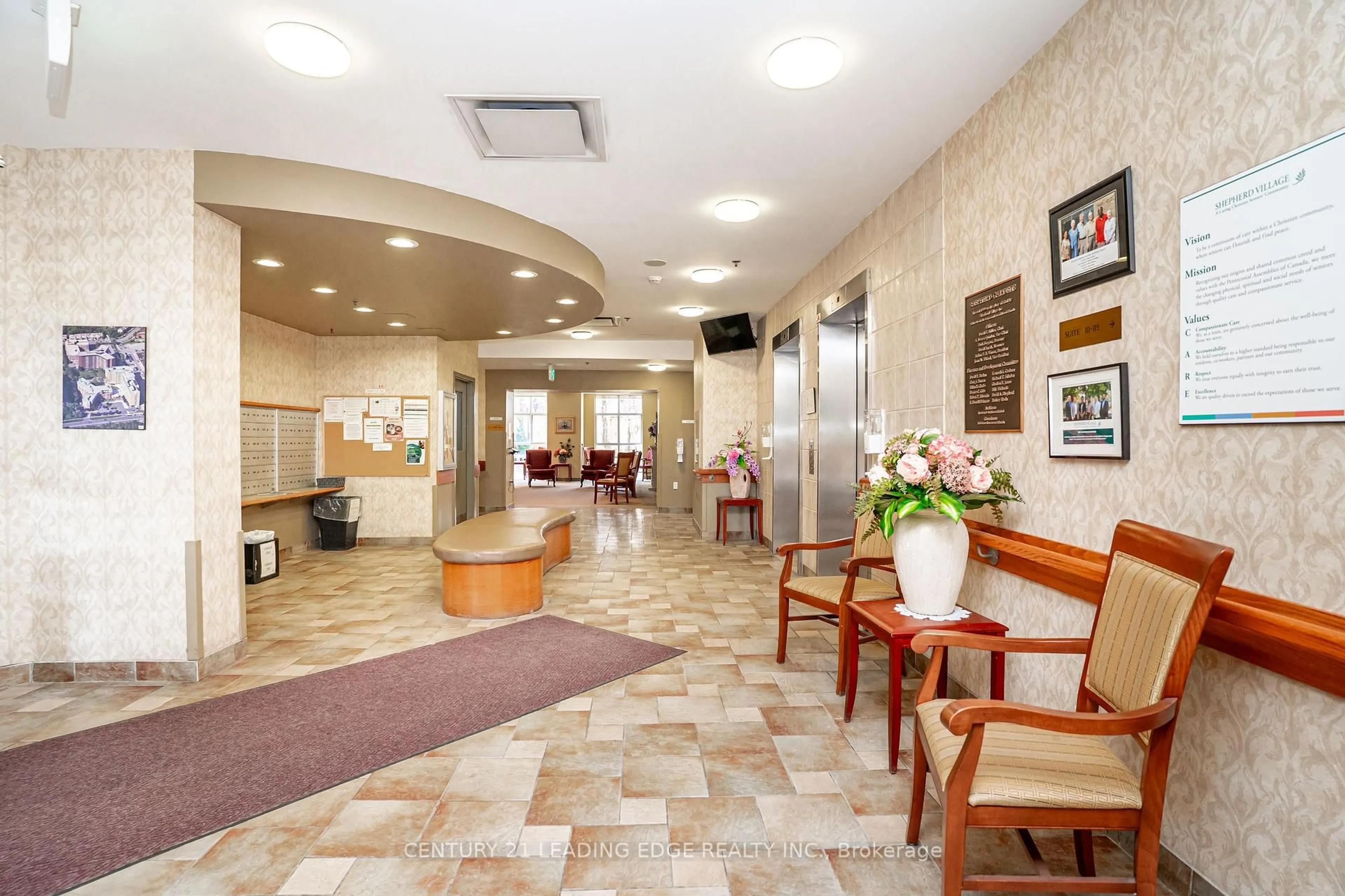 Lobby for 115 Bonis Ave #210, Toronto Ontario M1T 3S4