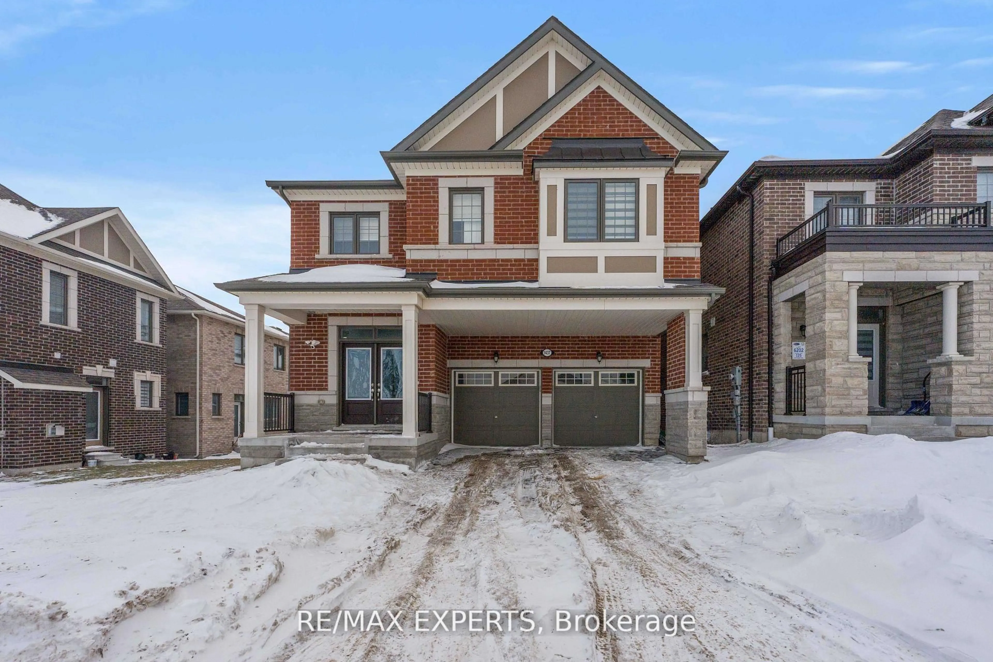Home with brick exterior material, street for 1437 Kerrydale Ave, Pickering Ontario L1X 0M9