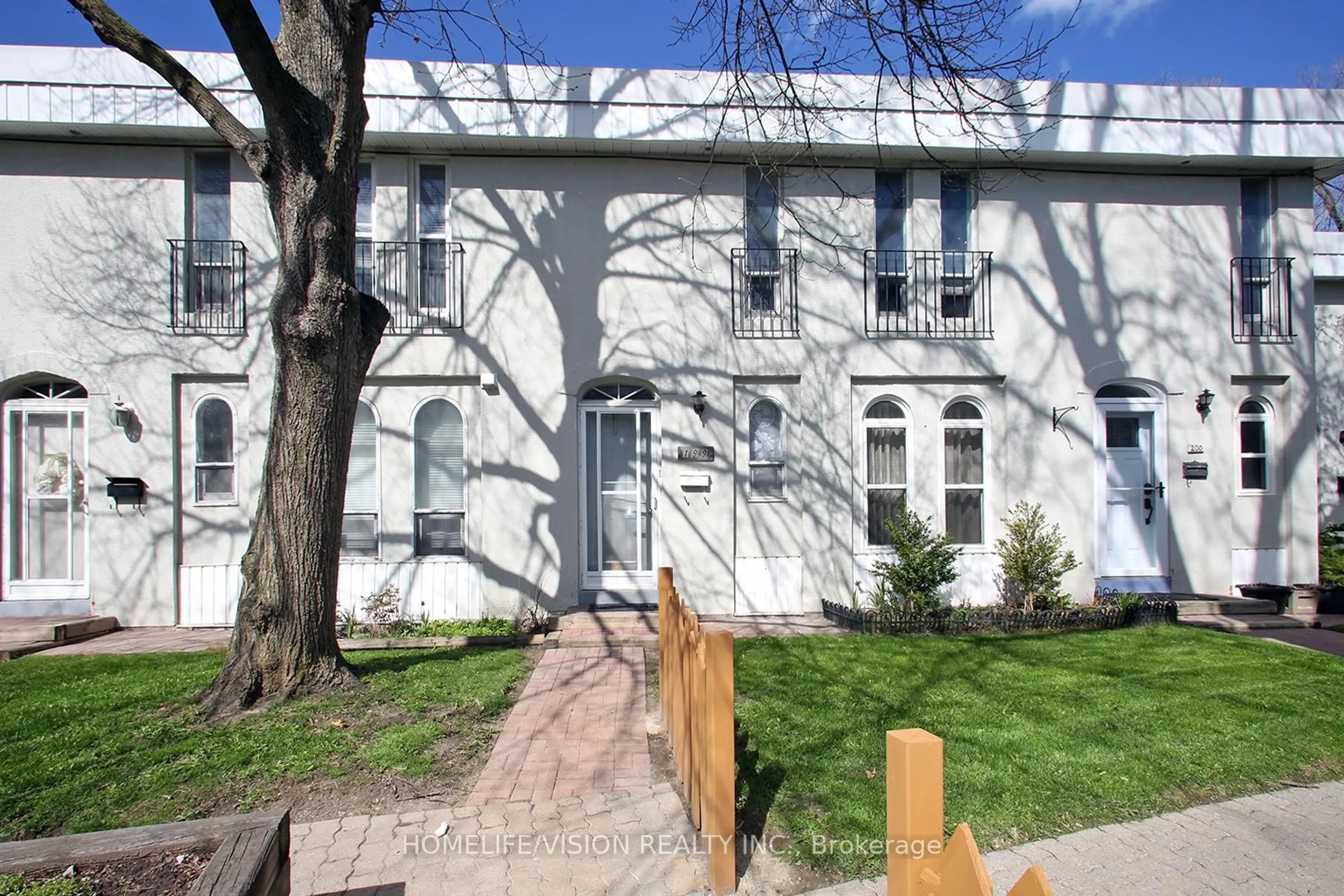 Home with brick exterior material, street for 70 Cass Ave #199, Toronto Ontario M1T 3P9