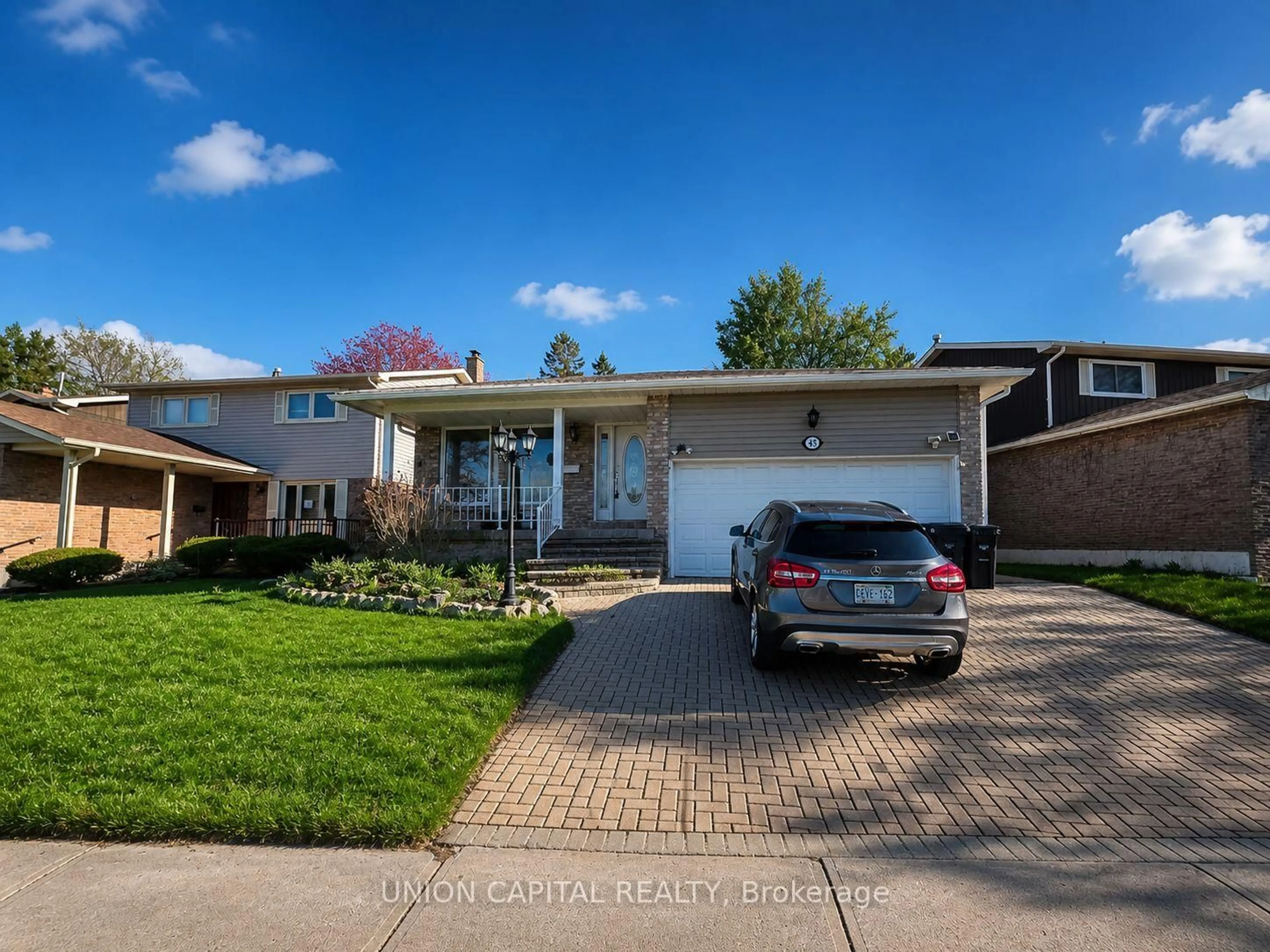 Home with brick exterior material, street for 43 Fireside Dr, Toronto Ontario M1B 2C9