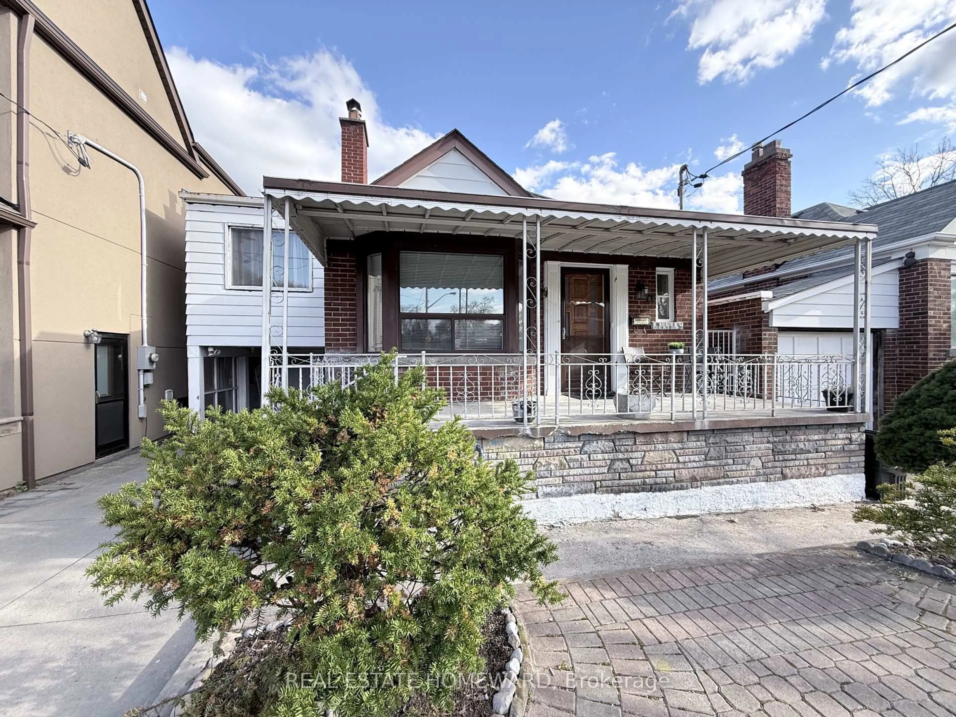 Home with brick exterior material, street for 63 O'Connor Dr, Toronto Ontario M4K 2K3