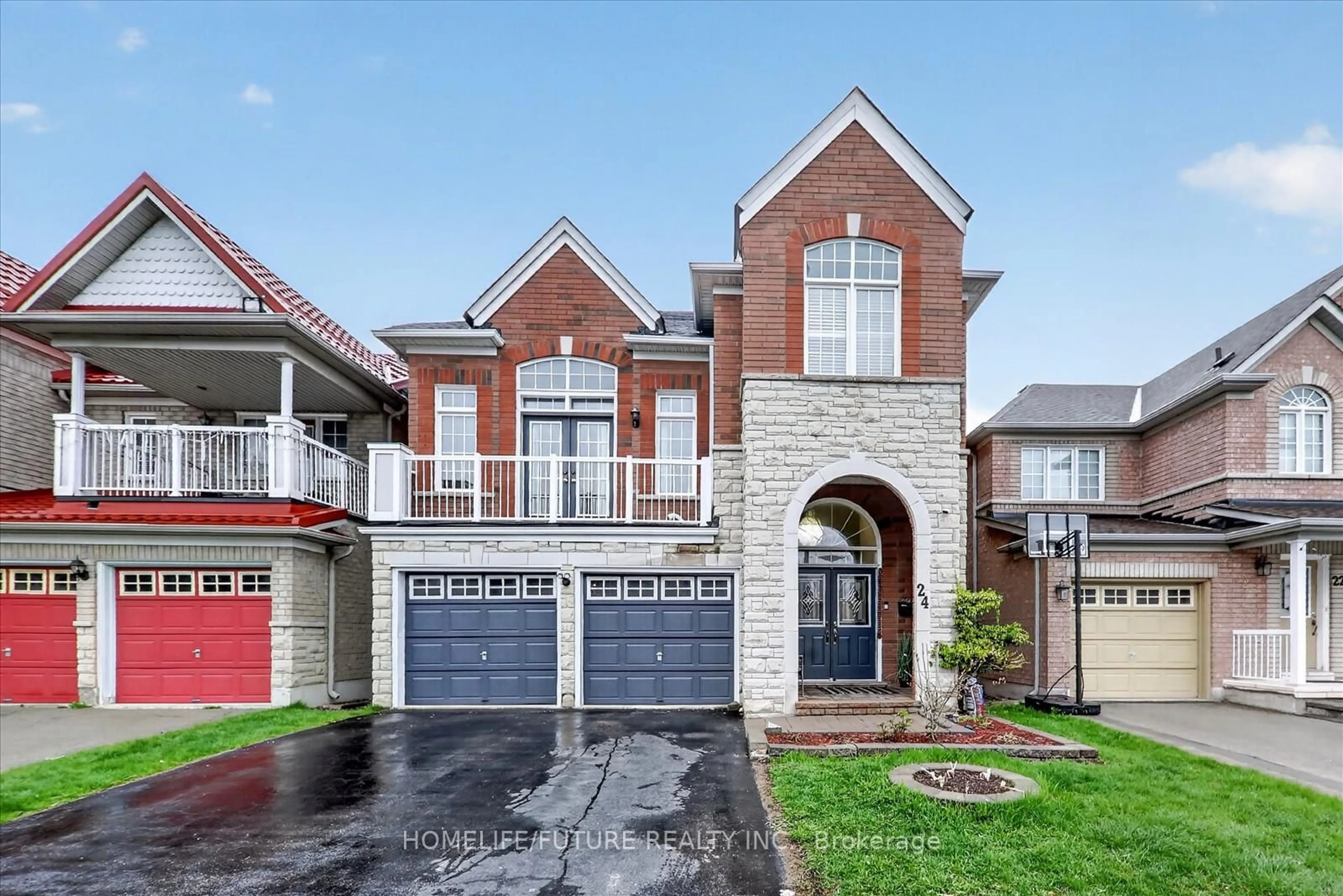 Home with brick exterior material, street for 24 Turtledove Grve, Toronto Ontario M1X 2B3