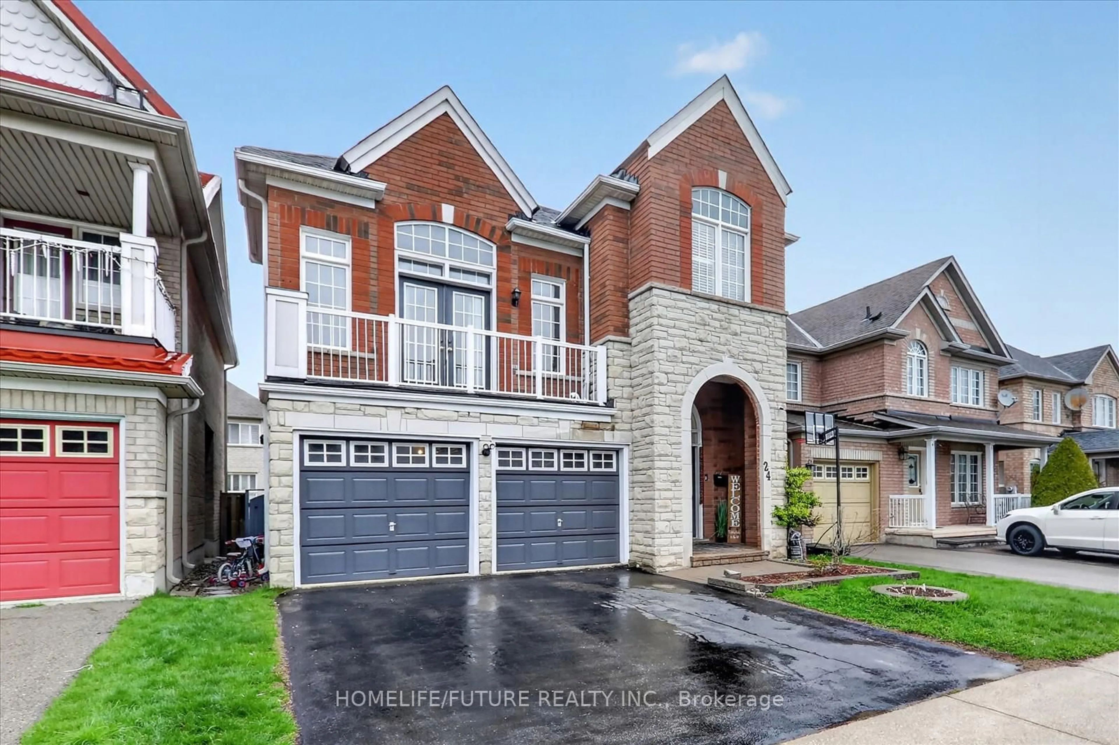 Home with brick exterior material, street for 24 Turtledove Grve, Toronto Ontario M1X 2B3