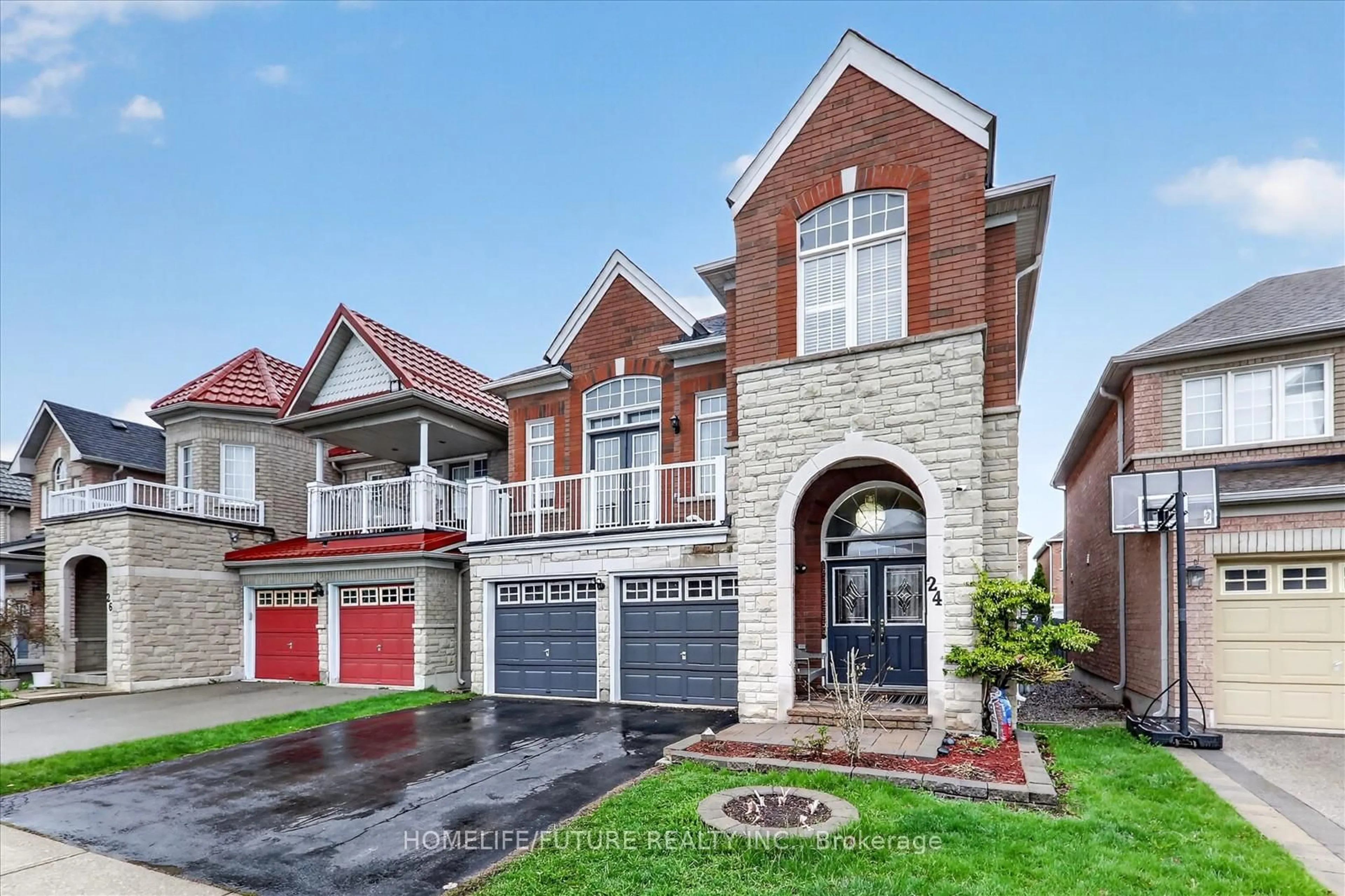 Home with brick exterior material, street for 24 Turtledove Grve, Toronto Ontario M1X 2B3